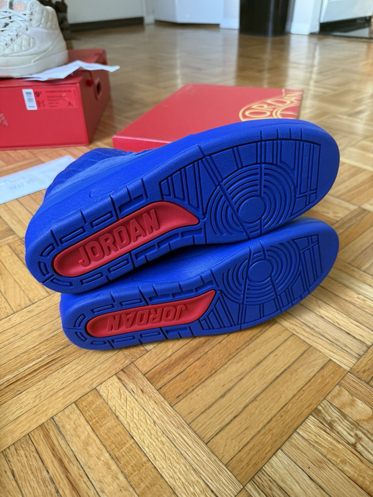 Just Don × Nike Just Don x Air Jordan 2 Retro Varsity Royal Blue 2015 Size US 10 / EU 43 - 7 Thumbnail