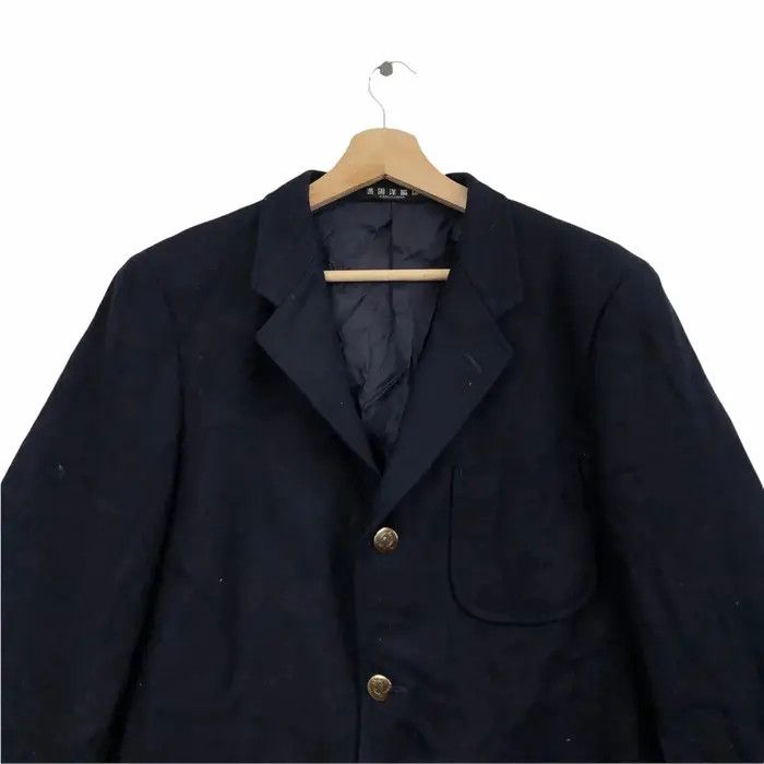 Vintage Vtg VAN JAC JAPAN 3 Button Cotton Blazer Sport Coat Suit Size 44R - 2 Thumbnail