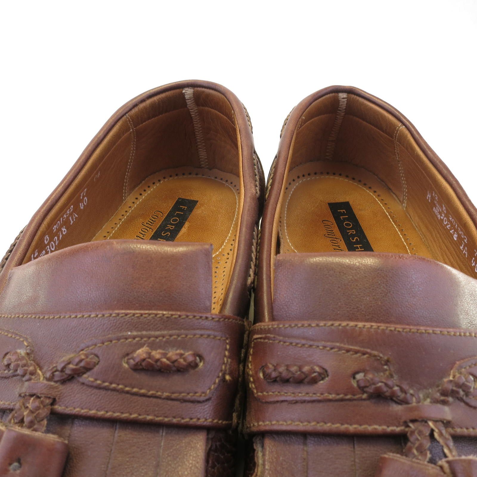 Florsheim Stylish Brown Florsheim Comfortech Tassle Loafers - Size 12B Size US 12 / EU 45 - 5 Thumbnail