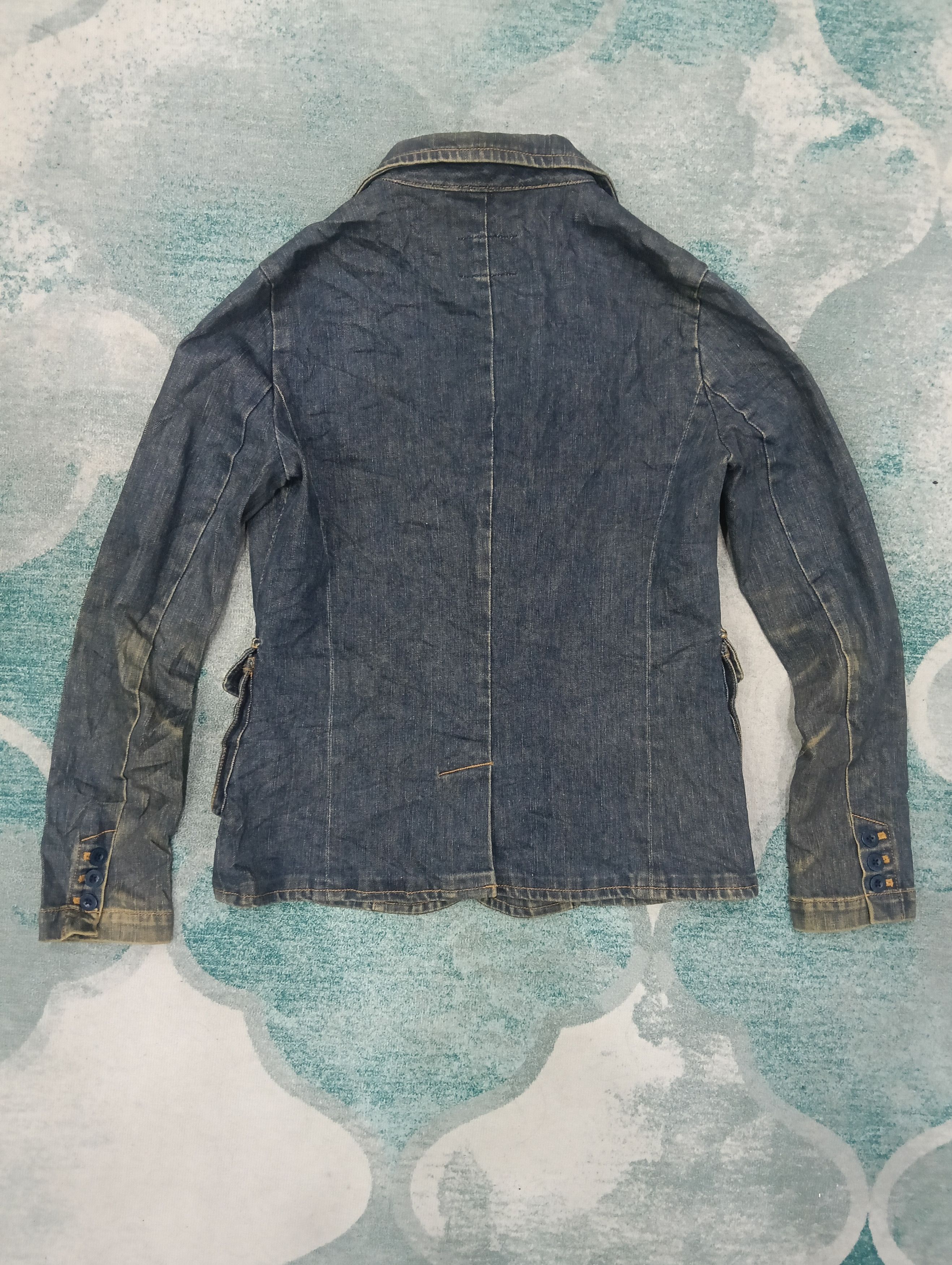 Polo Ralph Lauren × RRL Ralph Lauren × Ralph Lauren Vintage Ralph Lauren Denim Jacket Like Blazer Size L / US 10 / IT 46 - 3 Thumbnail