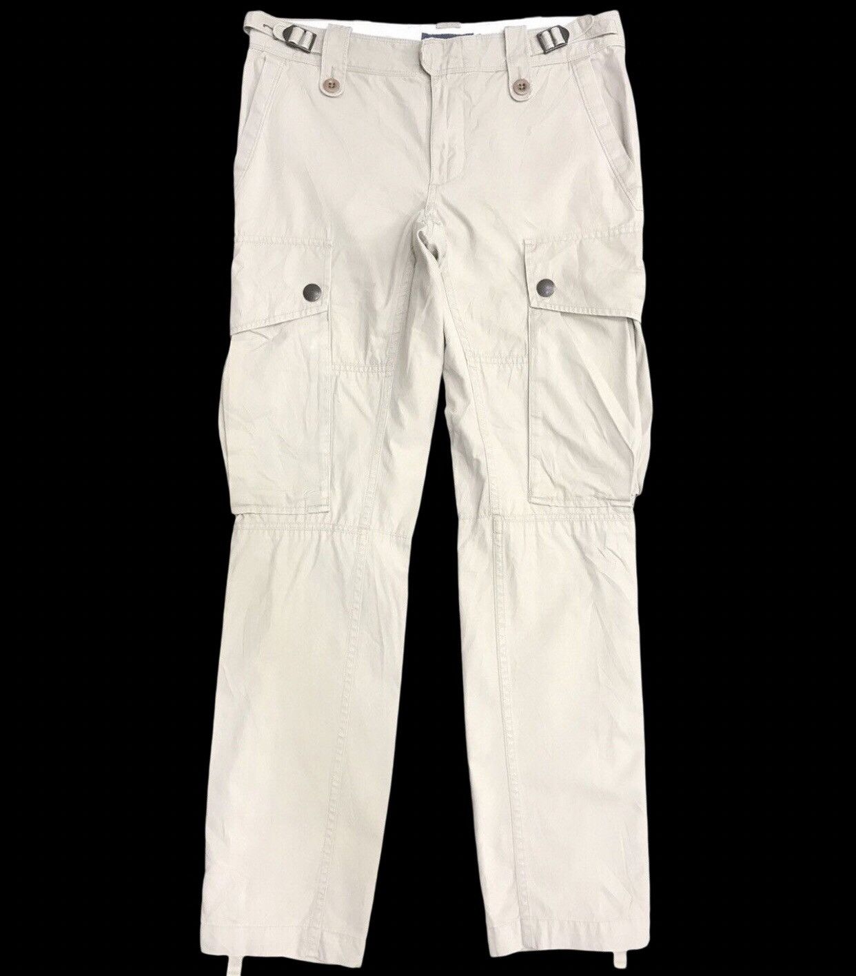 Polo Ralph Lauren × Ralph Lauren × Vintage RALPH LAUREN Ankle Zipper Cargo Pant Size 30" / US 8 / IT 44 - 2 Thumbnail