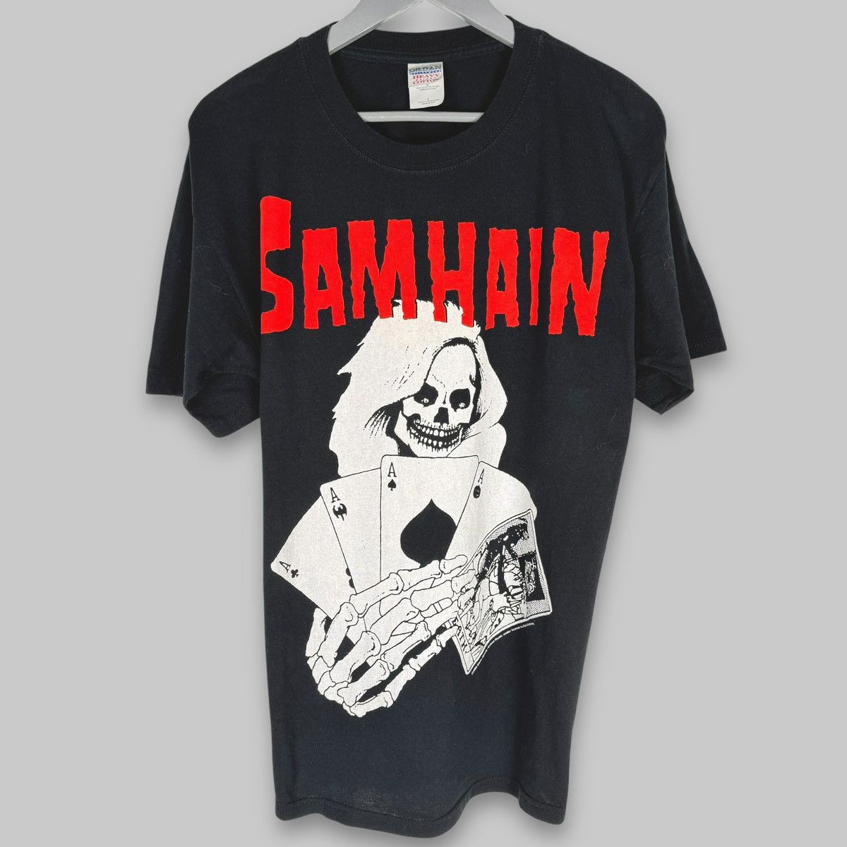 Band Tees Vintage 2006 Samhain Metal Band Rare Design Licensed T Shirt Size US L / EU 52-54 / 3 - 1 Thumbnail