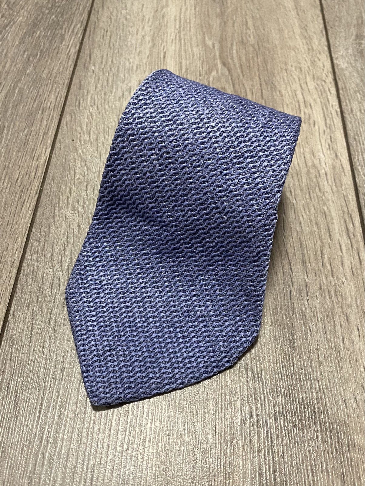 Aquascutum 🌊 Vintage Aquascutum Tie Silk England Designer Wave Pattern Size ONE SIZE - 1 Thumbnail