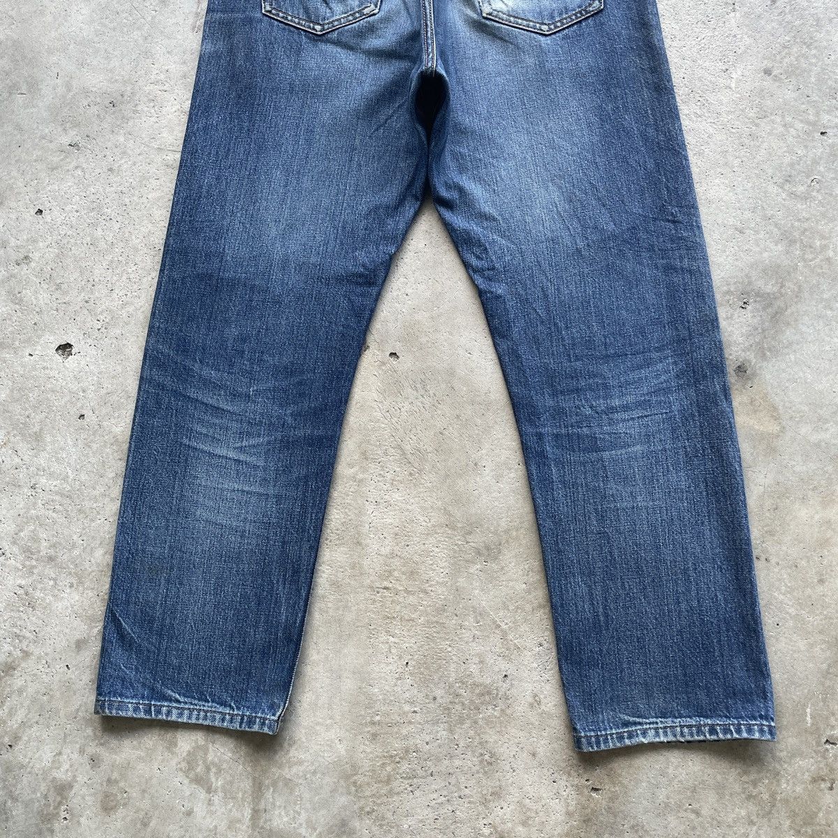 Japanese Brand W31 Vintage Japanese Redline Jeans Distressed Faded Pants Size US 31 - 10 Thumbnail