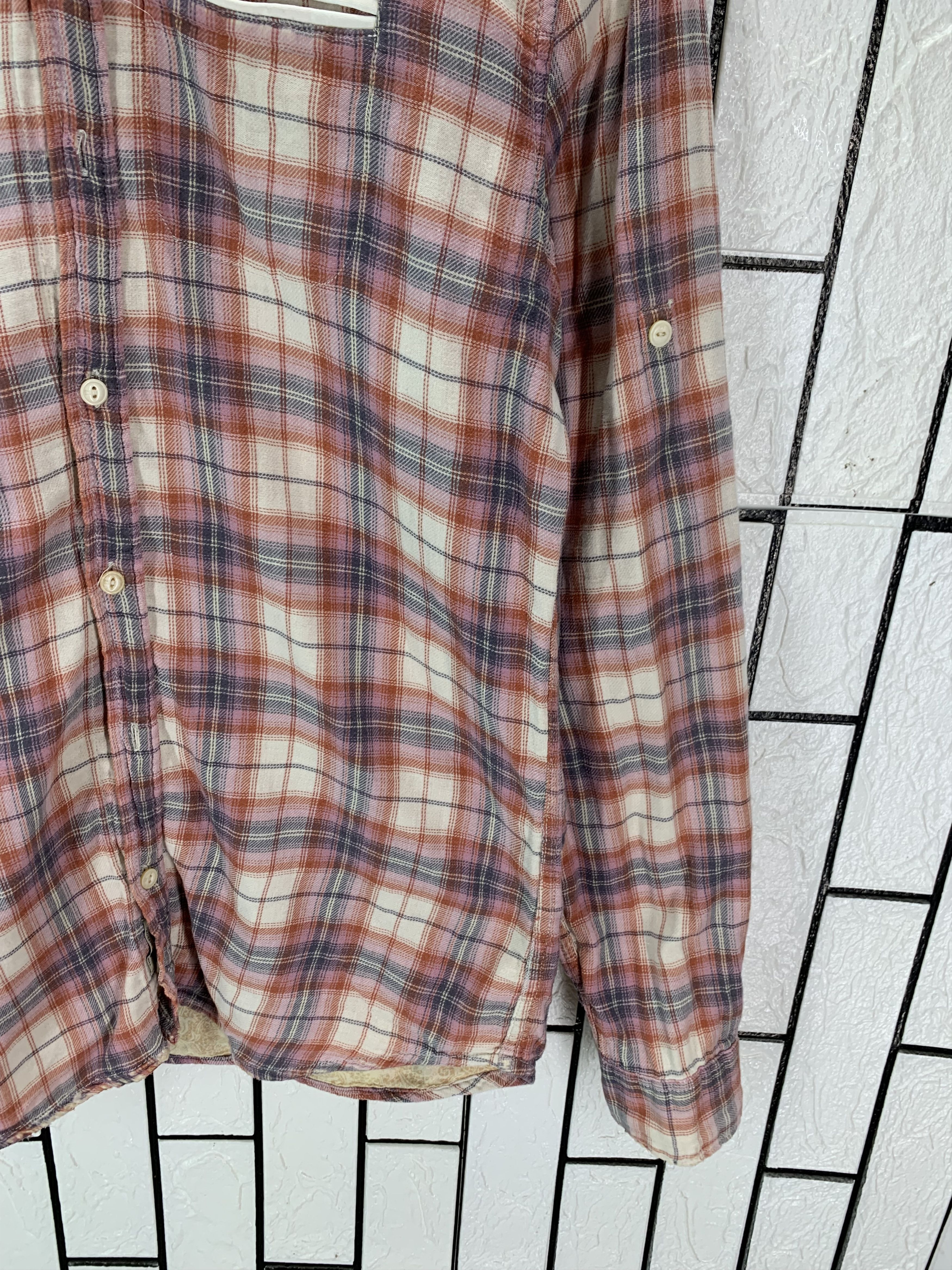 Vintage Vintage Distressed Scotch Soda flannel MGF.CO Size US M / EU 48-50 / 2 - 3 Thumbnail