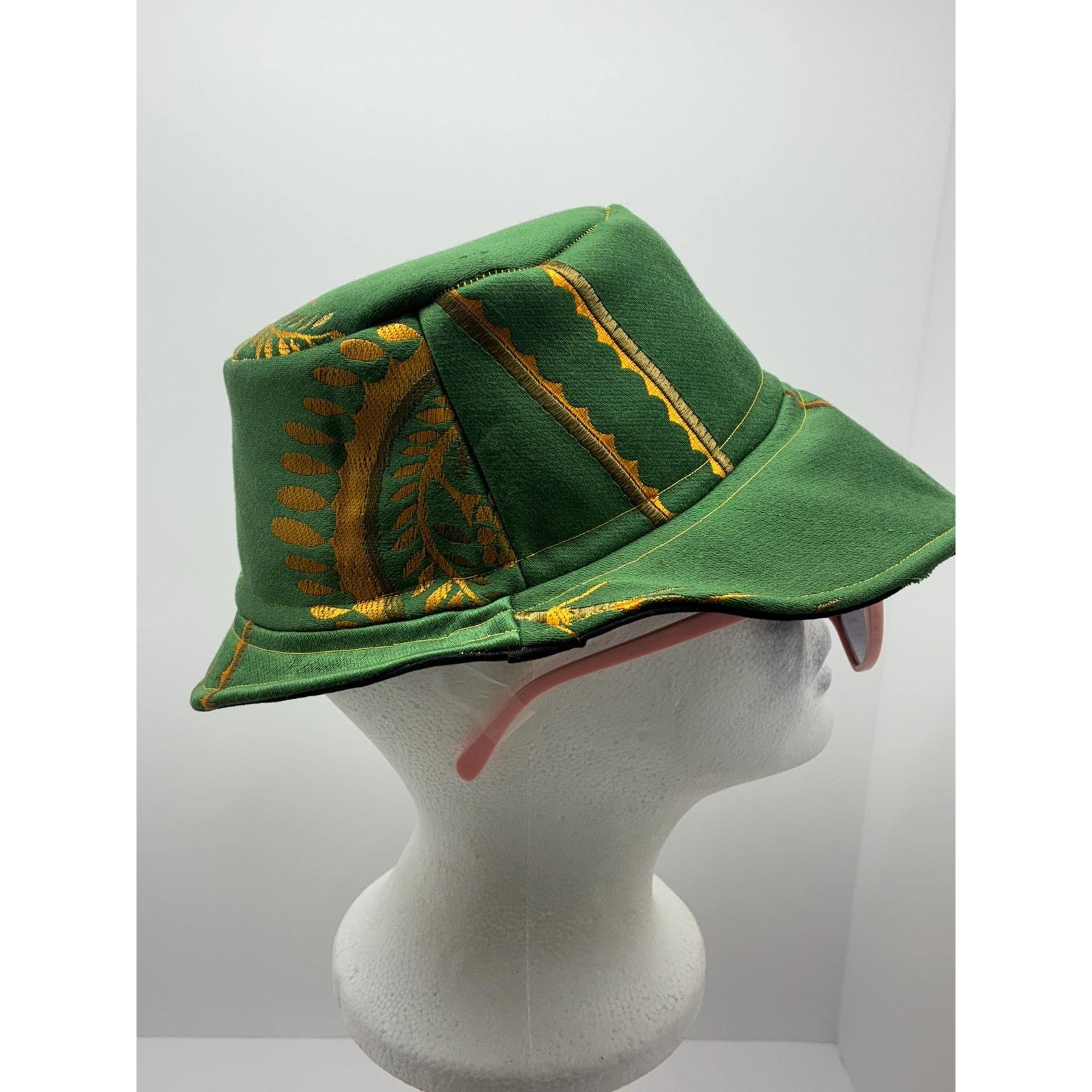 Other Bonnie Bucket Hat – Small (22”) – Upcycled Botanical Fabric Size ONE SIZE - 4 Thumbnail