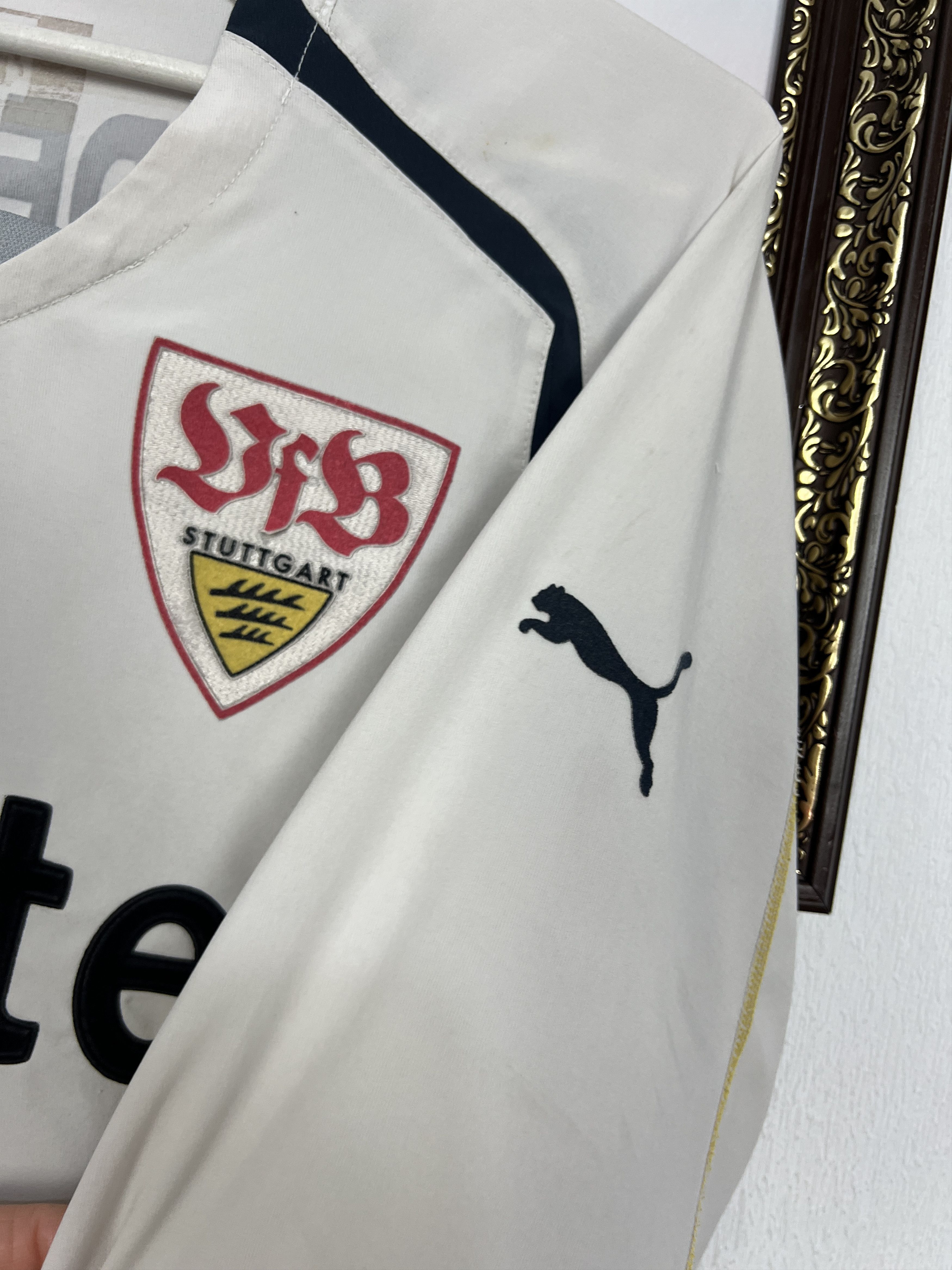 Puma Stuttgart Goalkeeper football shirt 2004 Puma #1 Hildebrand Size US L / EU 52-54 / 3 - 9 Thumbnail