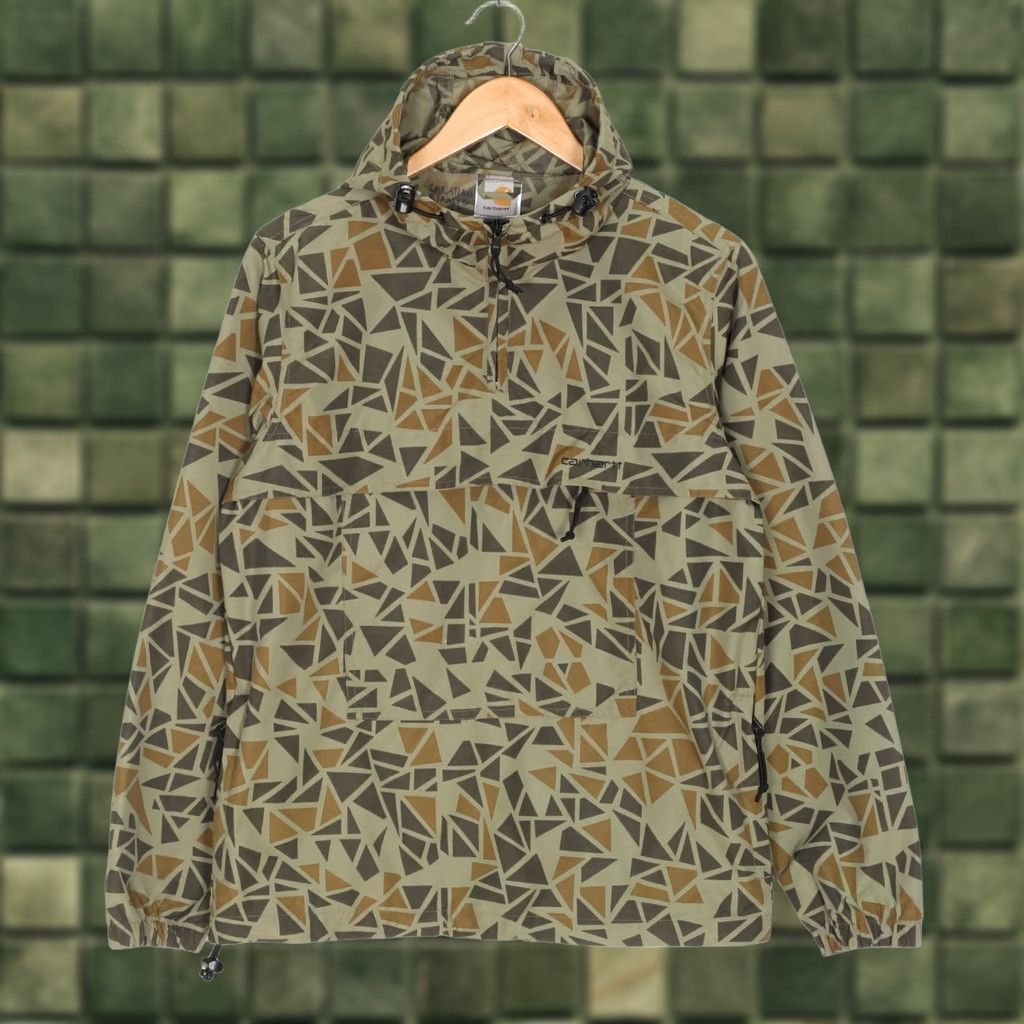 Carhartt CARHARTT Hooded Anorak Jacket Men S Multicoloured MJ5743 Size US S / EU 44-46 / 1 - 1 Thumbnail