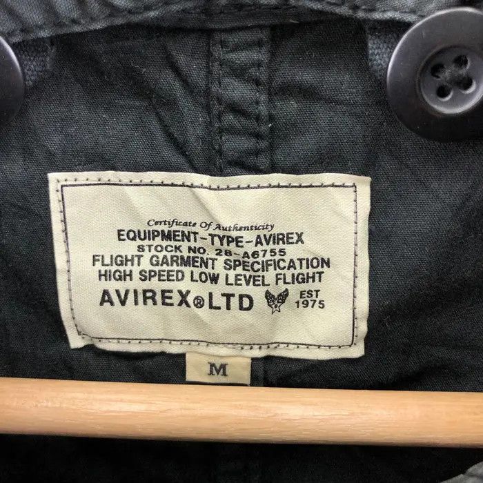 Avirex Vtg 90’ AVIREX USA MILITARY Army Flight Trench Coat Jacket Size US M / EU 48-50 / 2 - 7 Thumbnail