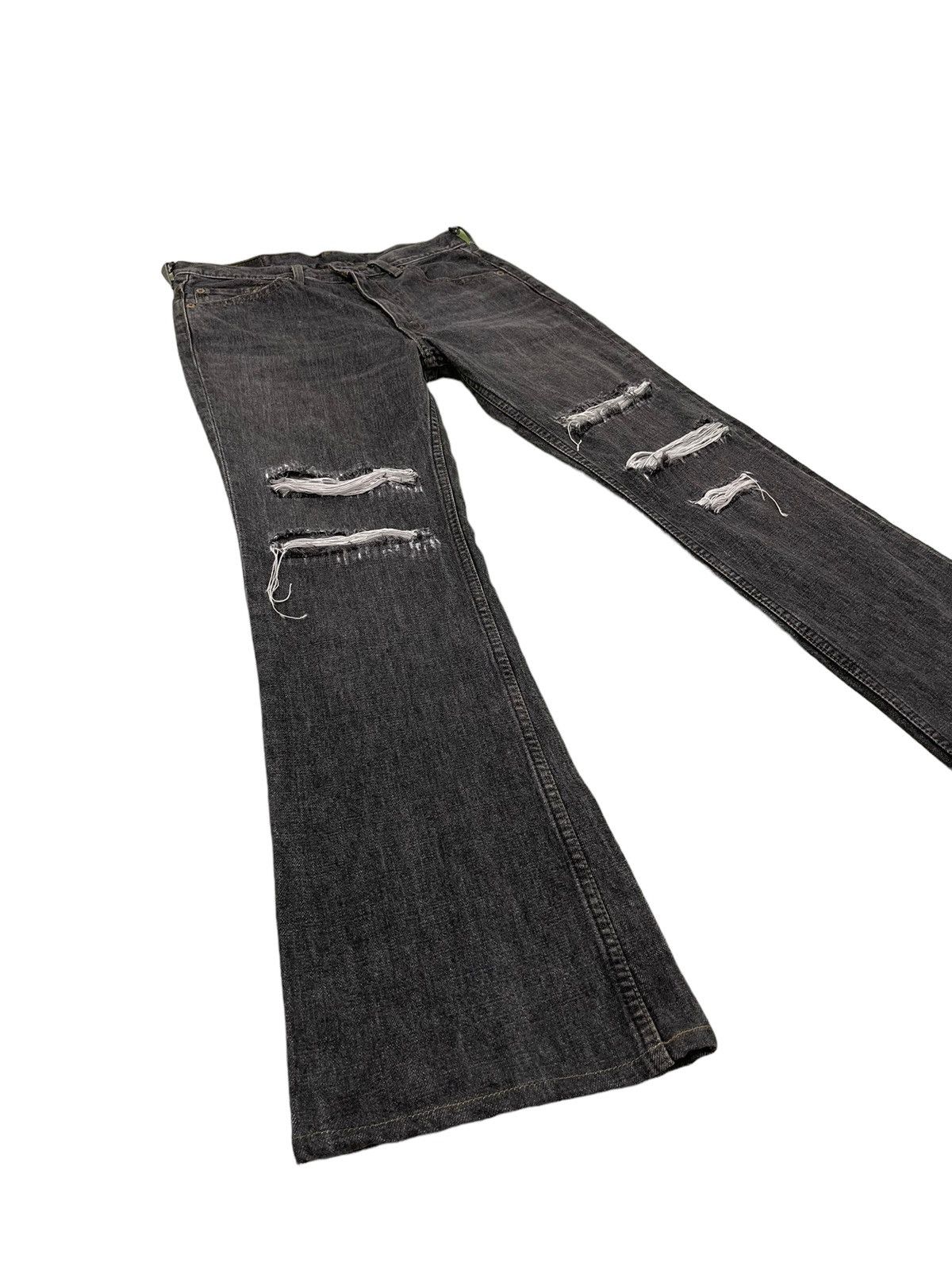 00s Levi's 517-35 black flared denim Y2K Flare Jeans 2002 Levi's