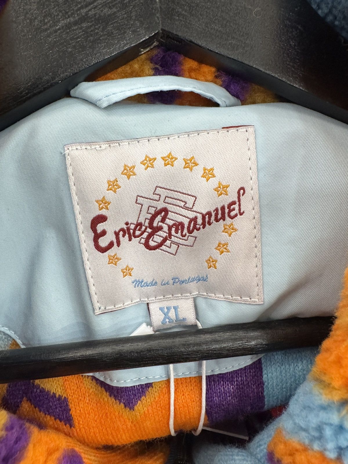 Eric Emanuel Eric Emmanuel Mutilcolor Fleece Jacket Size US XL / EU 56 / 4 - 6 Thumbnail