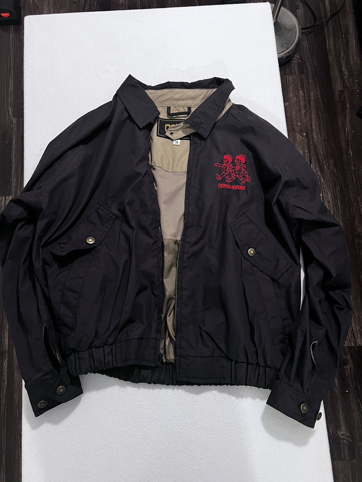 image of Fucking Awesome Jacket in Brown, Men's (Size Medium)