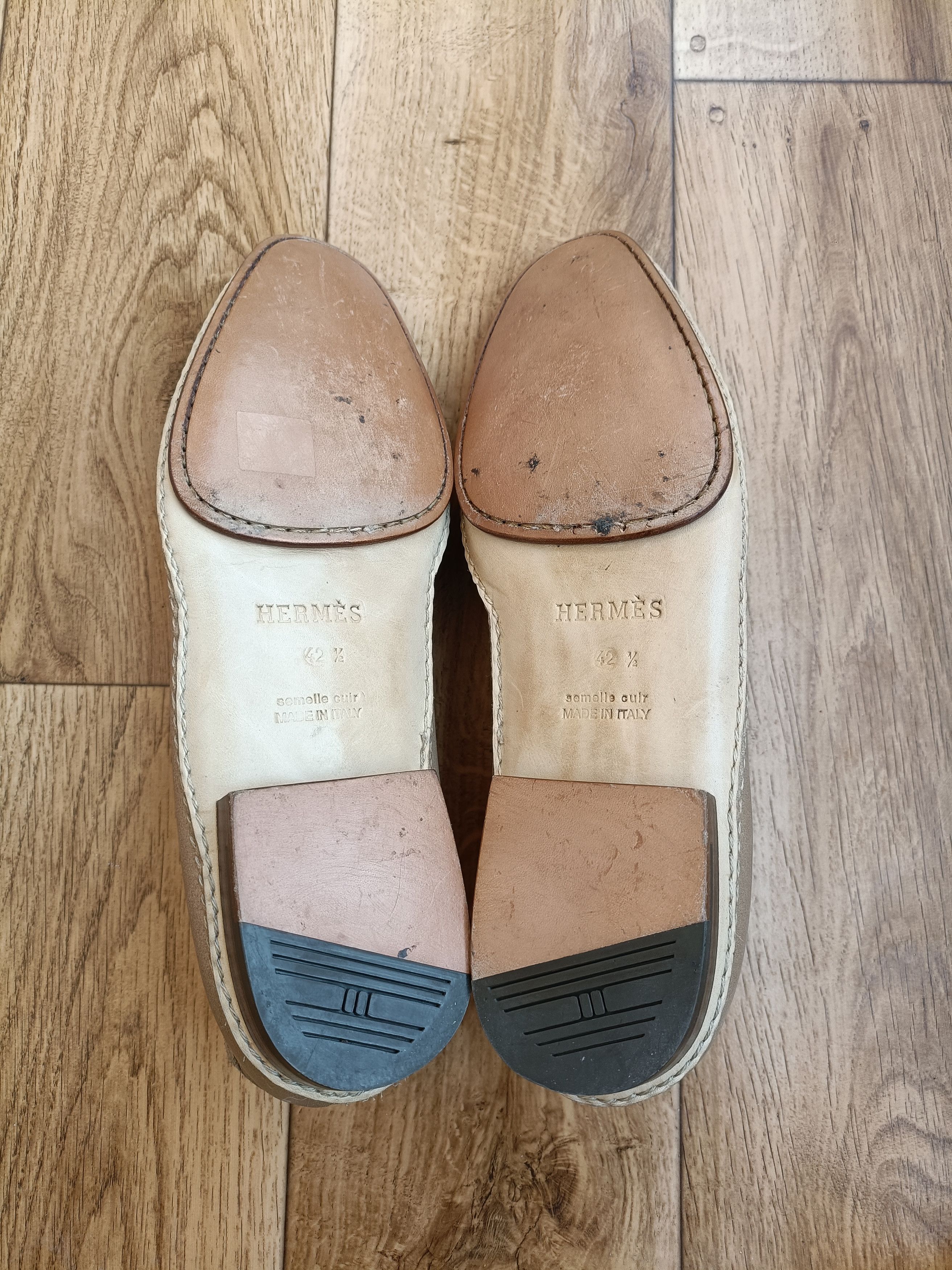Hermes Hermes Vintage Eclipse Loafers Size US 10 / EU 43 - 10 Thumbnail