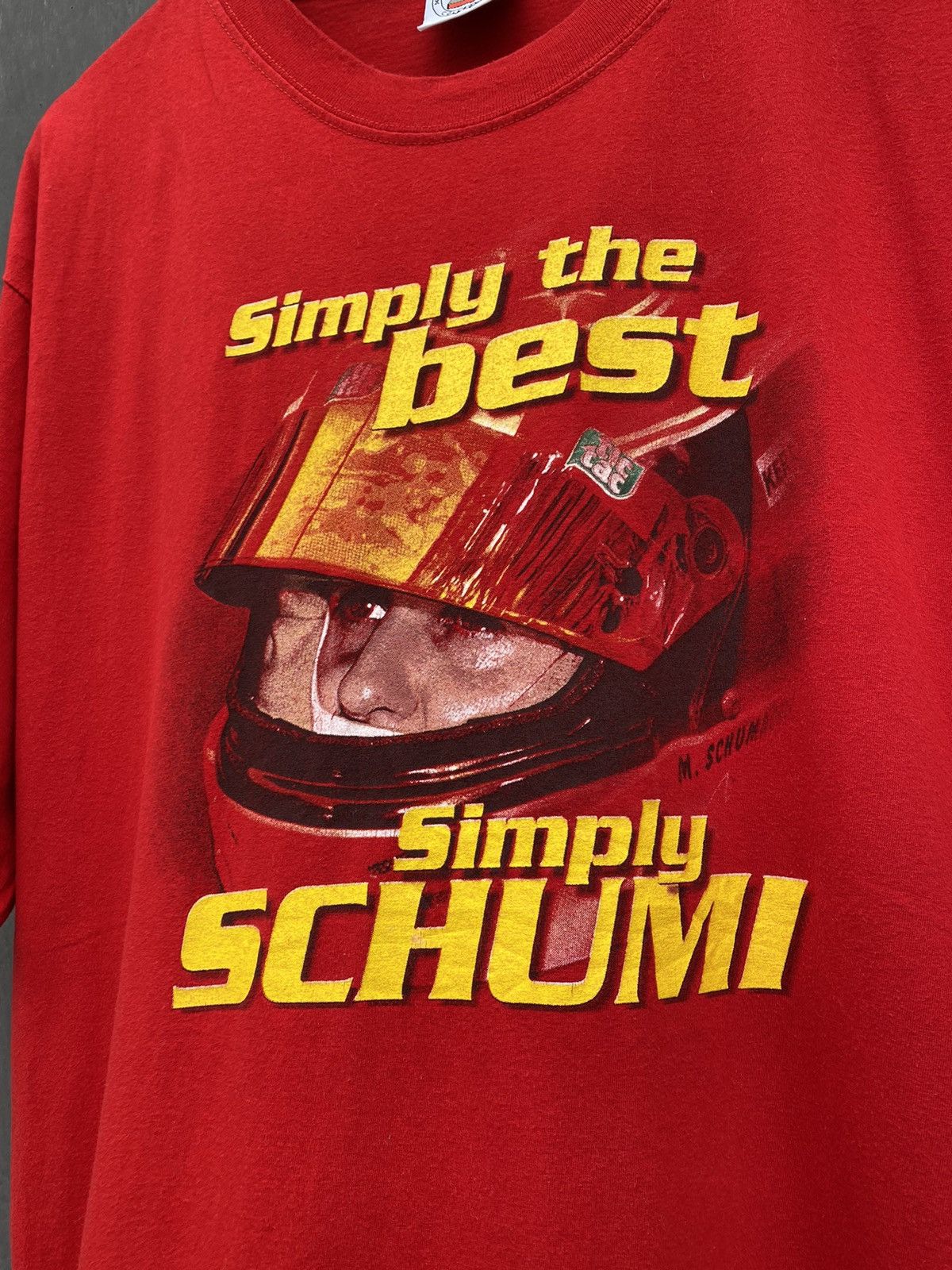 Vintage Michael Schumacher vintage 2000 t shirt size L/XL Size US L / EU 52-54 / 3 - 5 Thumbnail