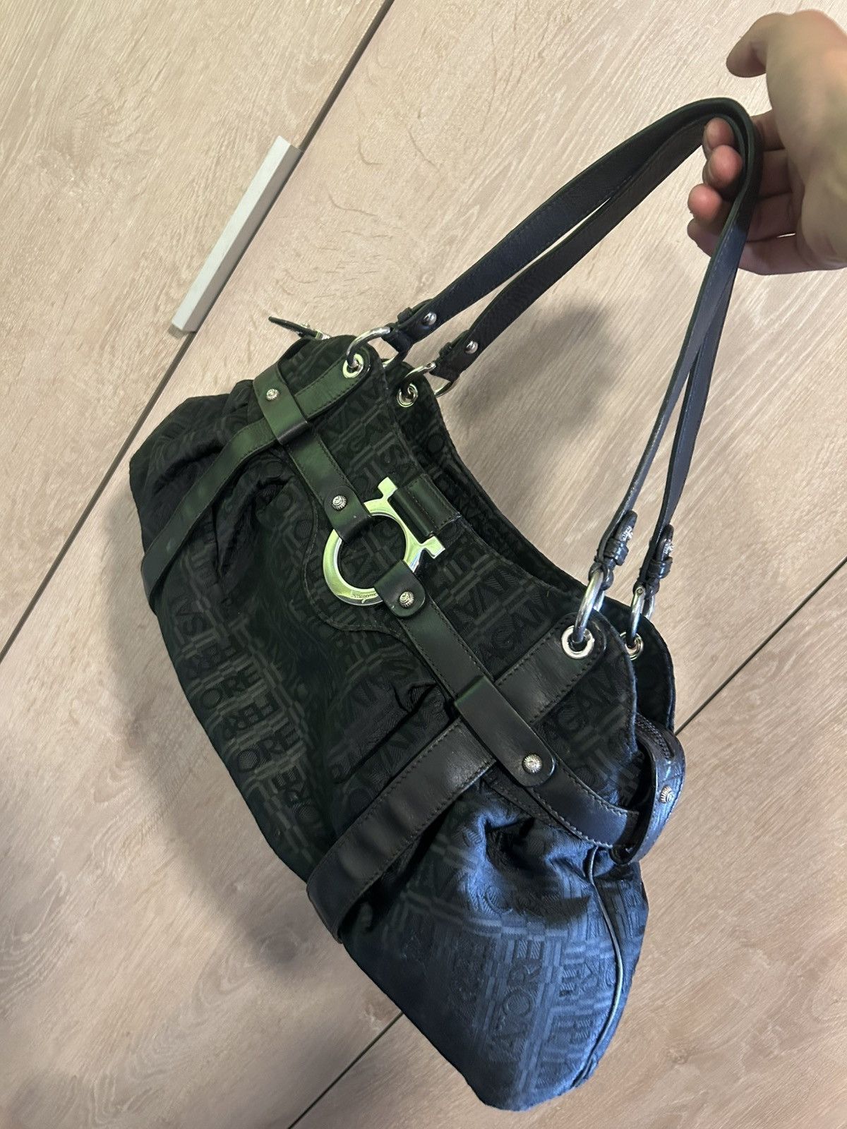 Salvatore Ferragamo Salvatore Ferragamo Bolso de Lino Size ONE SIZE - 4 Thumbnail