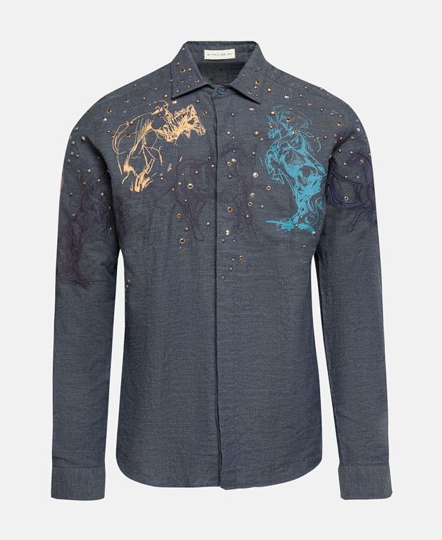 Etro Casual shirt Size 38R - 1 Preview