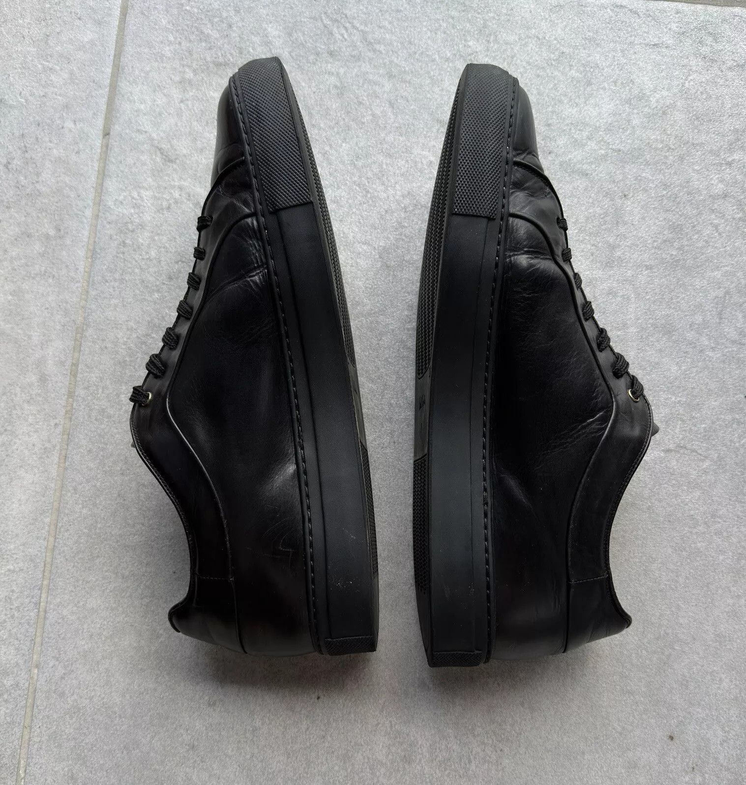 Paul Smith Paul Smith Mens Leather Sneakers Shoes Black Size US 10 / EU 43 - 5 Thumbnail