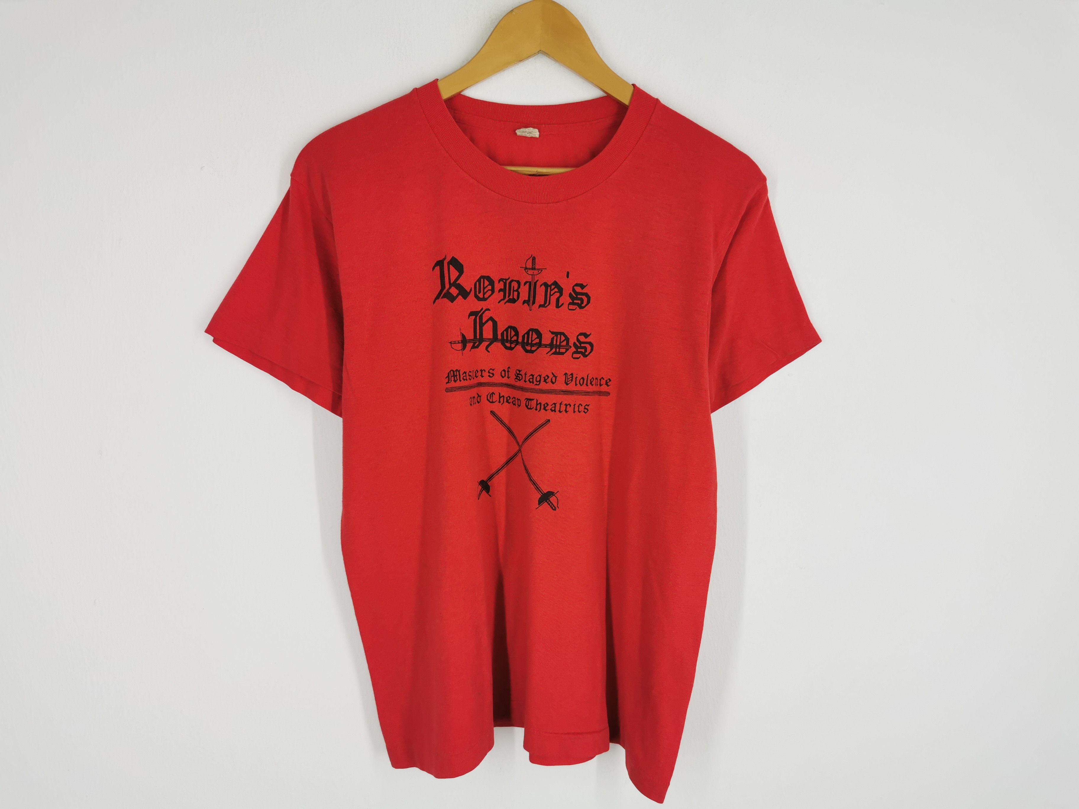 Other Vintage 80s Robin's Hoods by Screen Stars T Shirt Size US M / EU 48-50 / 2 - 1 Thumbnail