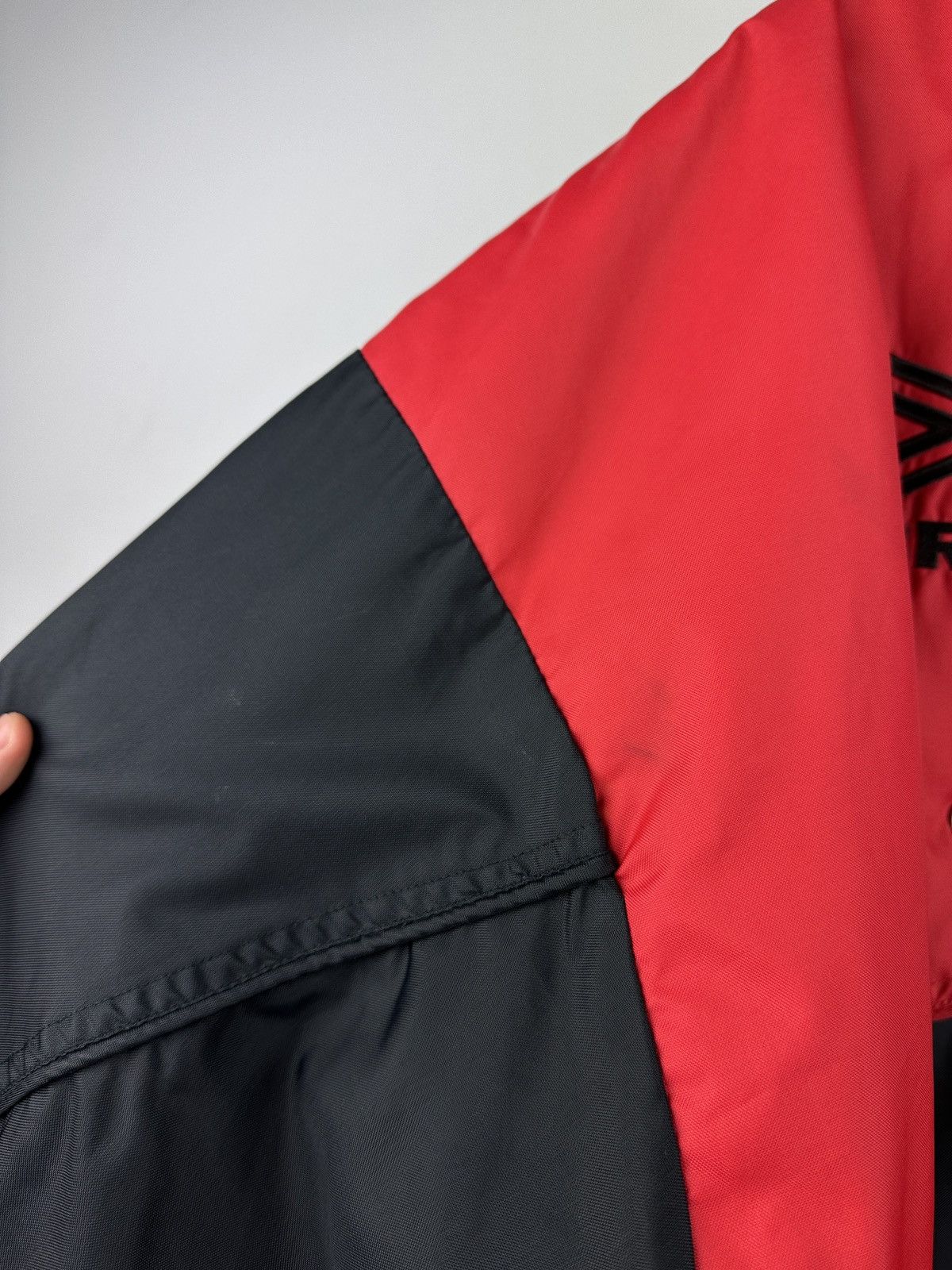 Vintage 90’S Umbro Manchester United Soccer Coat Jacket