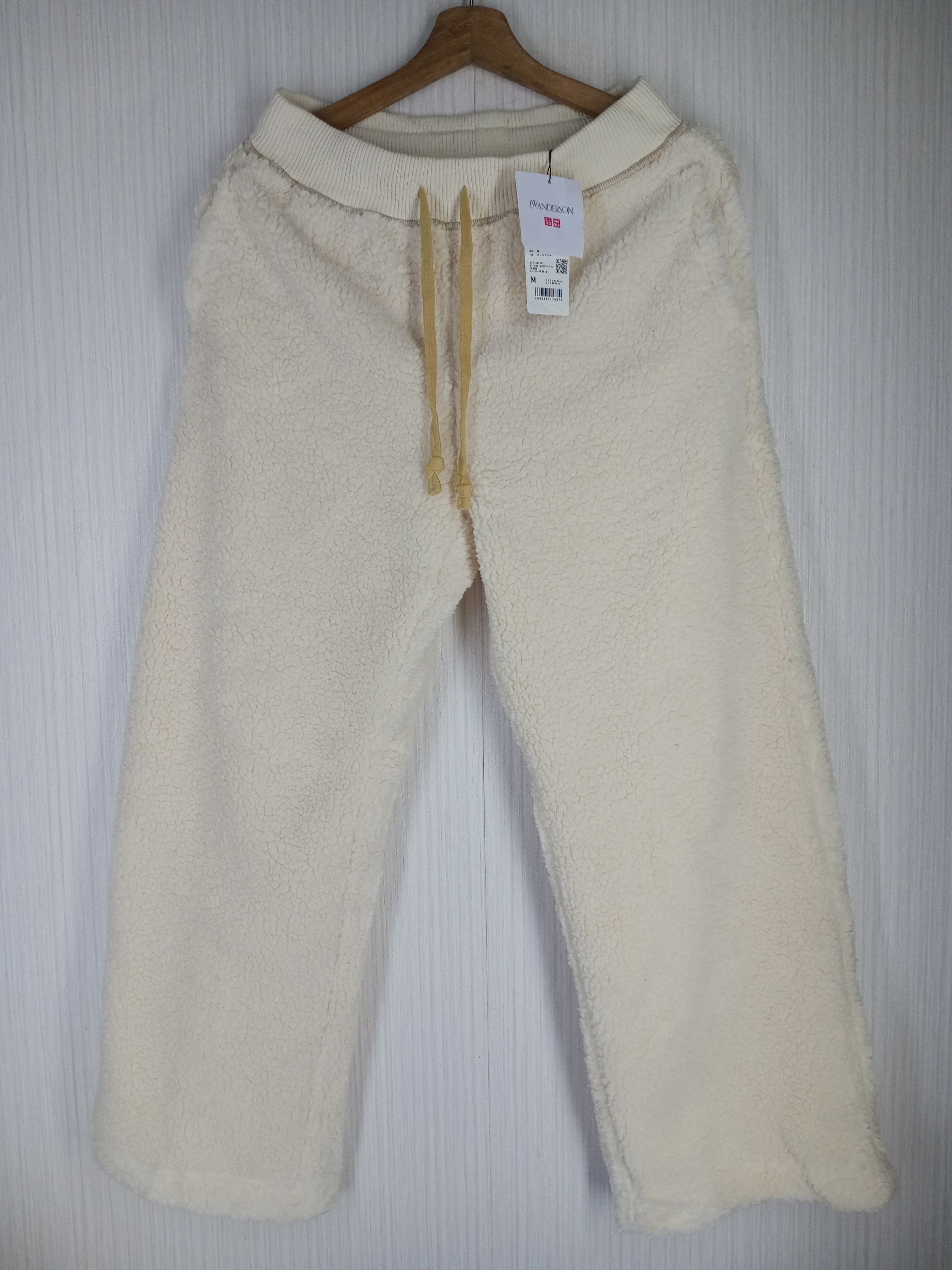 JW Anderson × Uniqlo RARE J.W.ANDERSON UNIQLO SHERPA FLEECE PANT Size 34" / US 12 / IT 48 - 1 Thumbnail