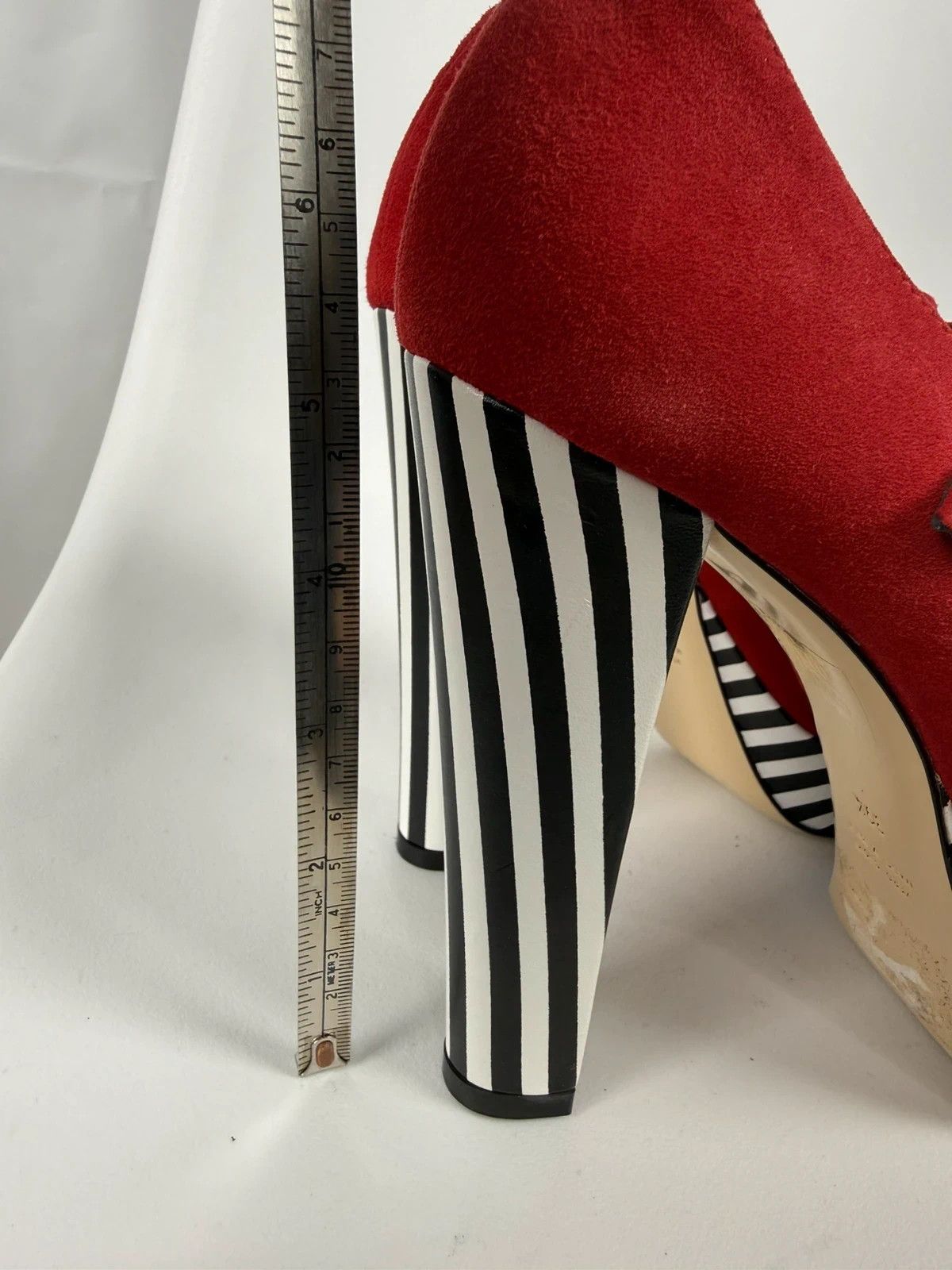 Other Loriblu Italy Suede Sandals Heels size 39.5 Size US 9.5 / IT 39.5 - 9 Thumbnail