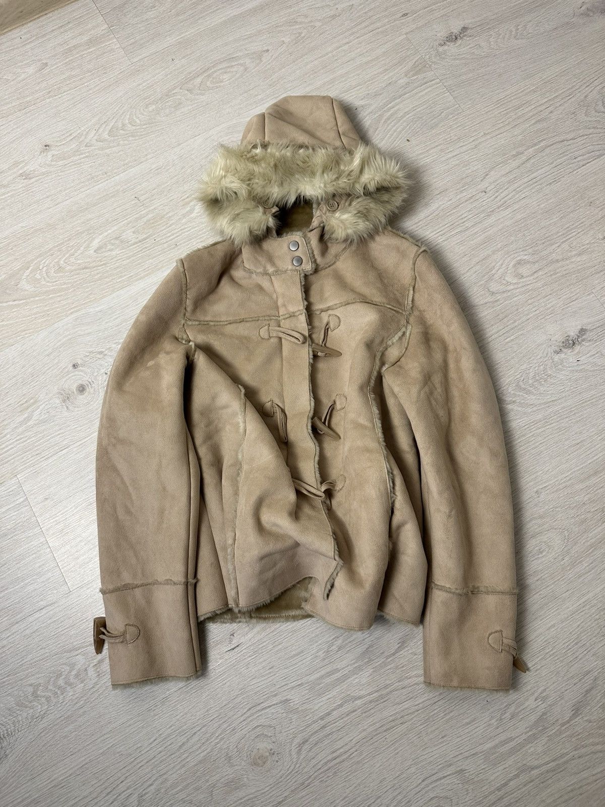 Japanese Brand Vintage Zip Fur Hood IfSixWasNine Number Nine Style Jacket Size US M / EU 48-50 / 2 - 2 Thumbnail