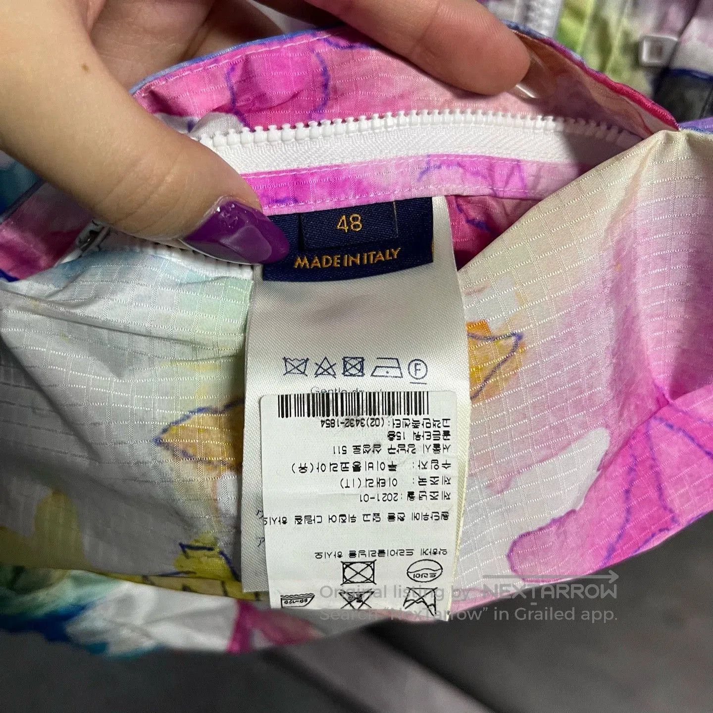 Louis Vuitton louis vuitton floral print windbreaker jacket. Size US L / EU 52-54 / 3 - 3 Thumbnail
