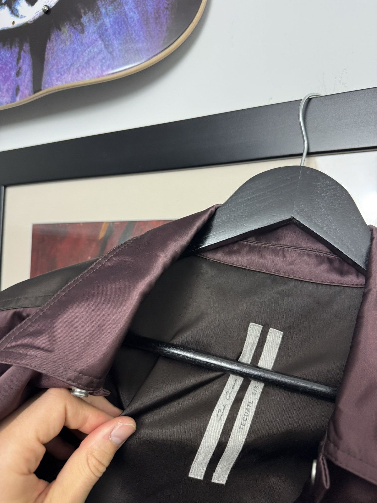 Rick Owens Rick Owens SS20 'TECUATL' Bauhaus Bomber Jacket Pop Smoke Size US L / EU 52-54 / 3 - 6 Thumbnail