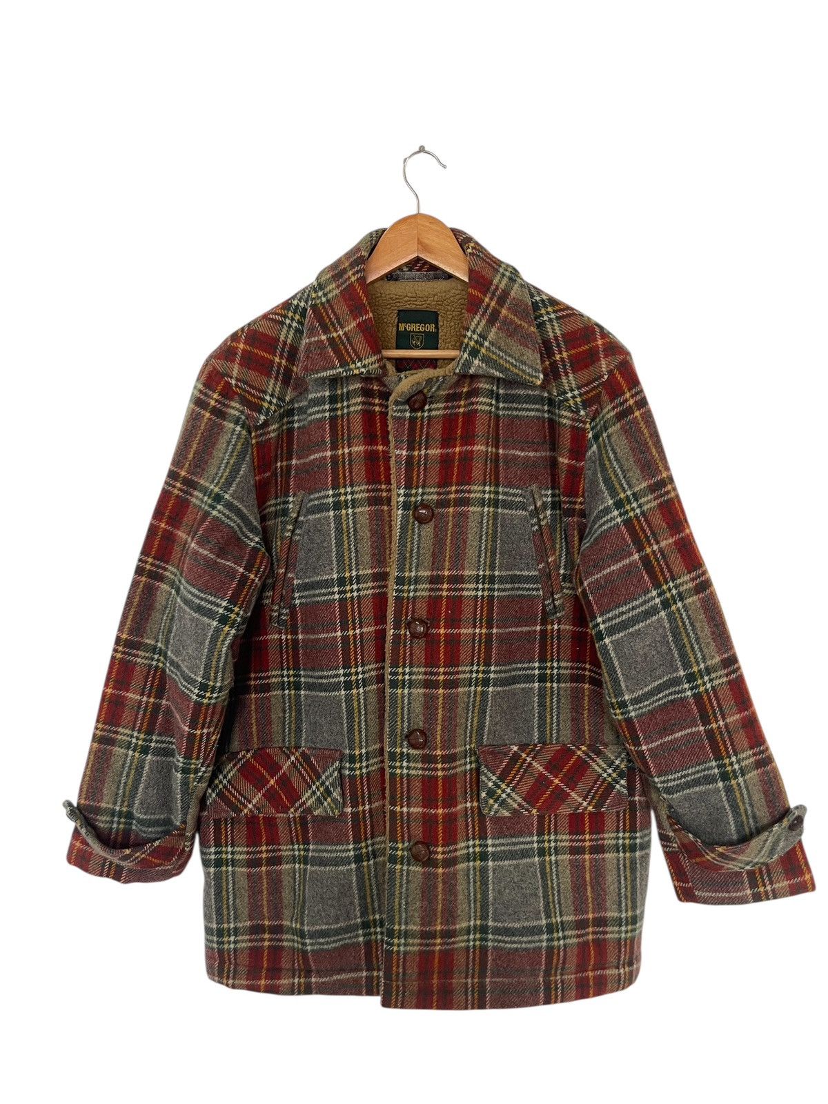 McGregor VINTAGE MC GREGOR PLAID WORK JACKET Size US L / EU 52-54 / 3 - 1 Thumbnail