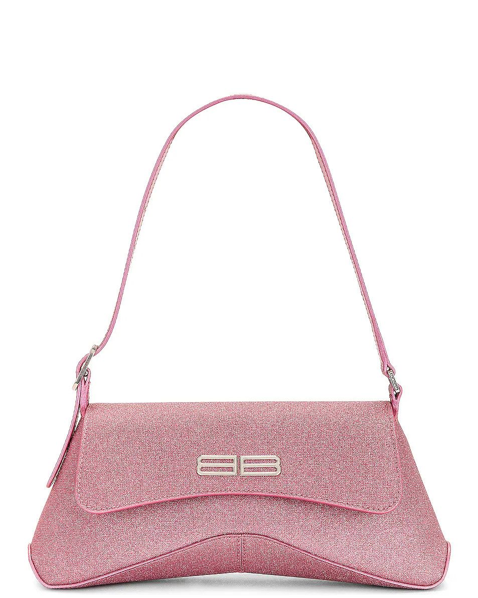 Balenciaga o1y0625 Size : OS / Glitter Handbag in Pink Size ONE SIZE - 1 Thumbnail