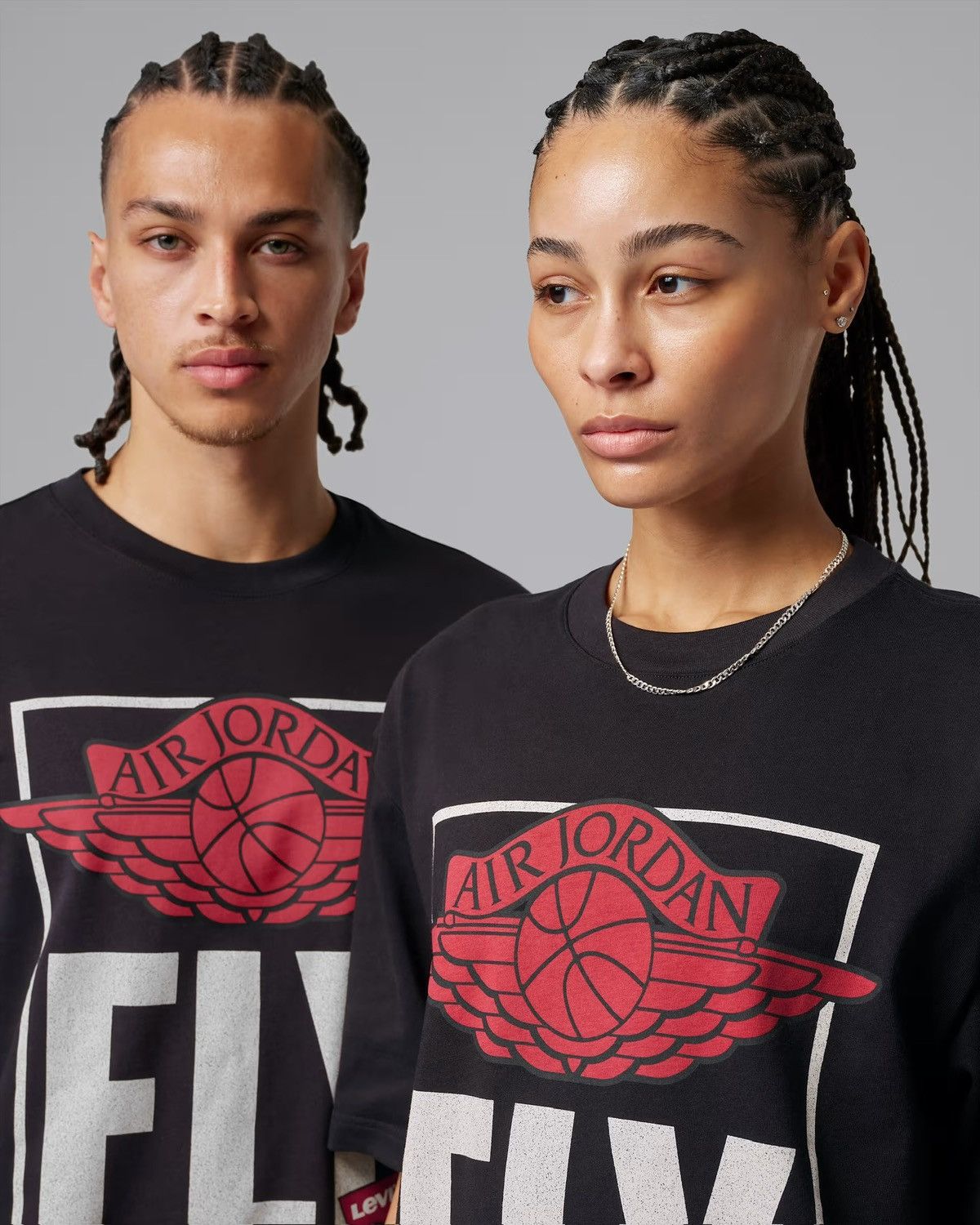 Jordan Brand × Levi's Jordan x Levi's Short-Sleeve T-Shirt in Black size Small Size US S / EU 44-46 / 1 - 3 Thumbnail