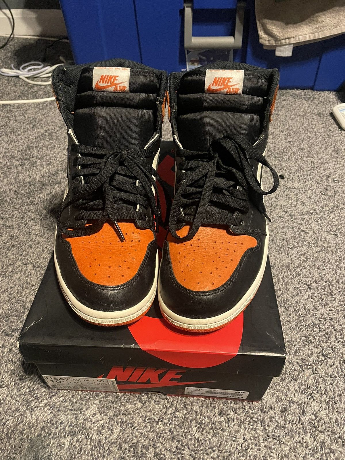 Jordan Brand Shattered Backboard 1s Size US 10.5 / EU 43-44 - 1 Thumbnail