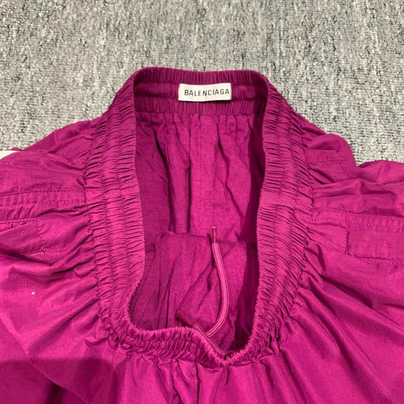 Balenciaga Balenciaga Purple Double Hook Shorts Size 42" / US 20 - 8 Thumbnail