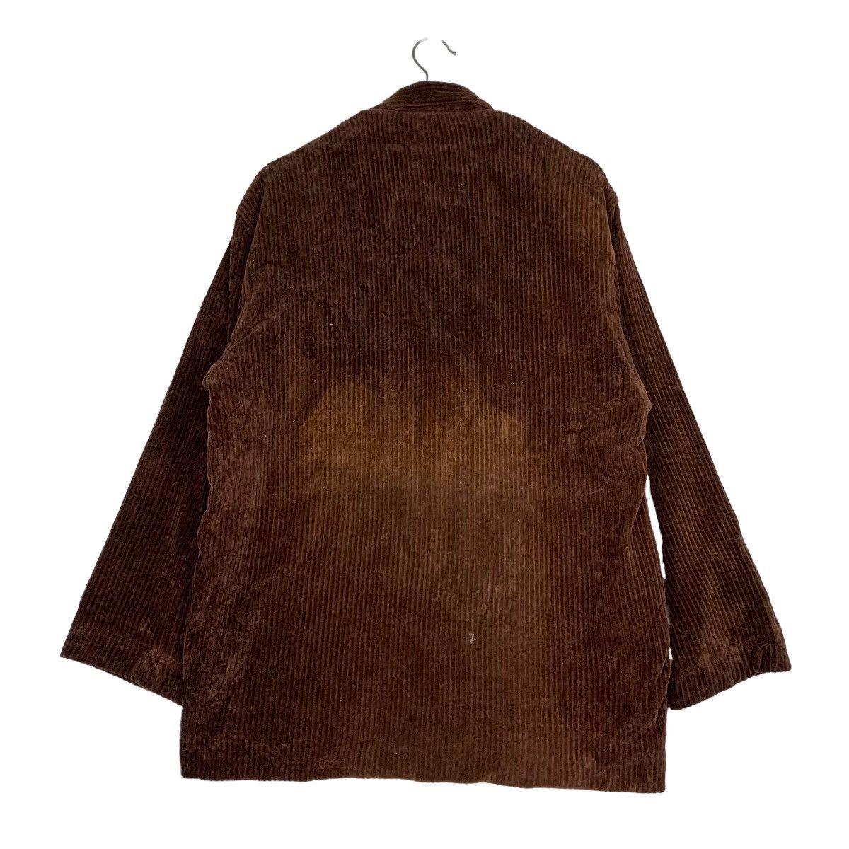 Japanese Brand AIDMA CLUB Fleece Printed Hybrid Corduroy Jacket #0456-C21 Size US M / EU 48-50 / 2 - 7 Thumbnail