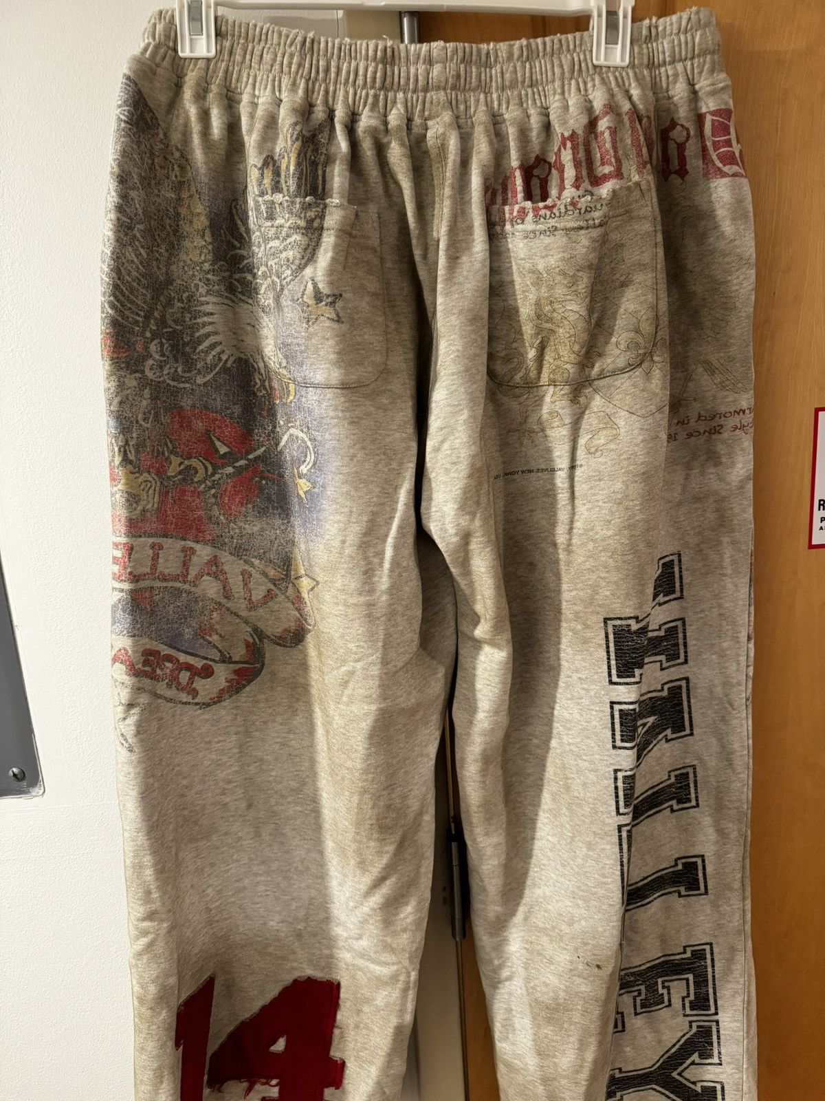 Vale Vale Forever Crash Sweats ‘Dirty/ Gray’ Size US 36 / EU 52 - 5 Thumbnail