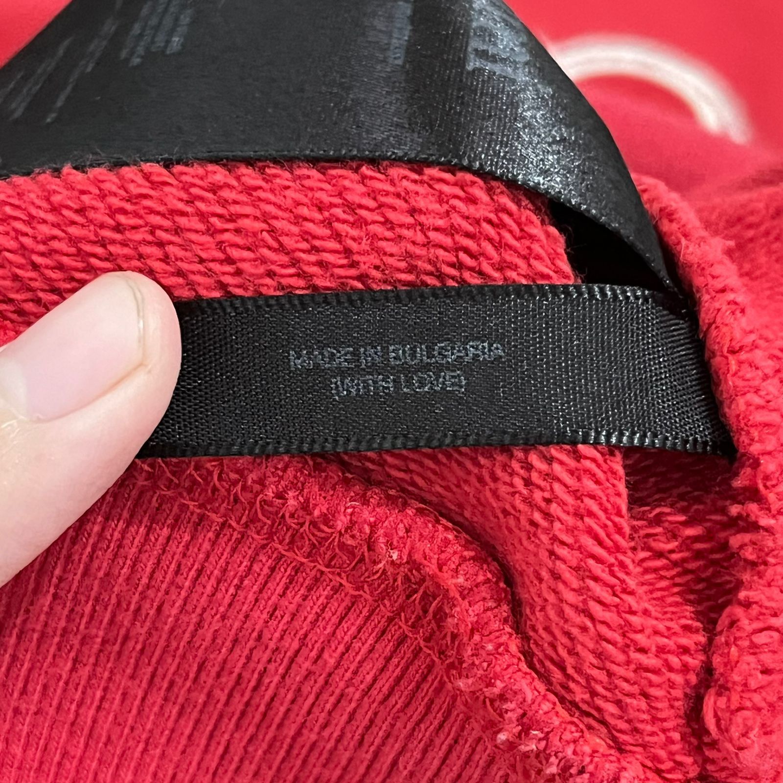 Designer × Vintage AMI Classic Sweatshirt Red Size US L / EU 52-54 / 3 - 7 Thumbnail