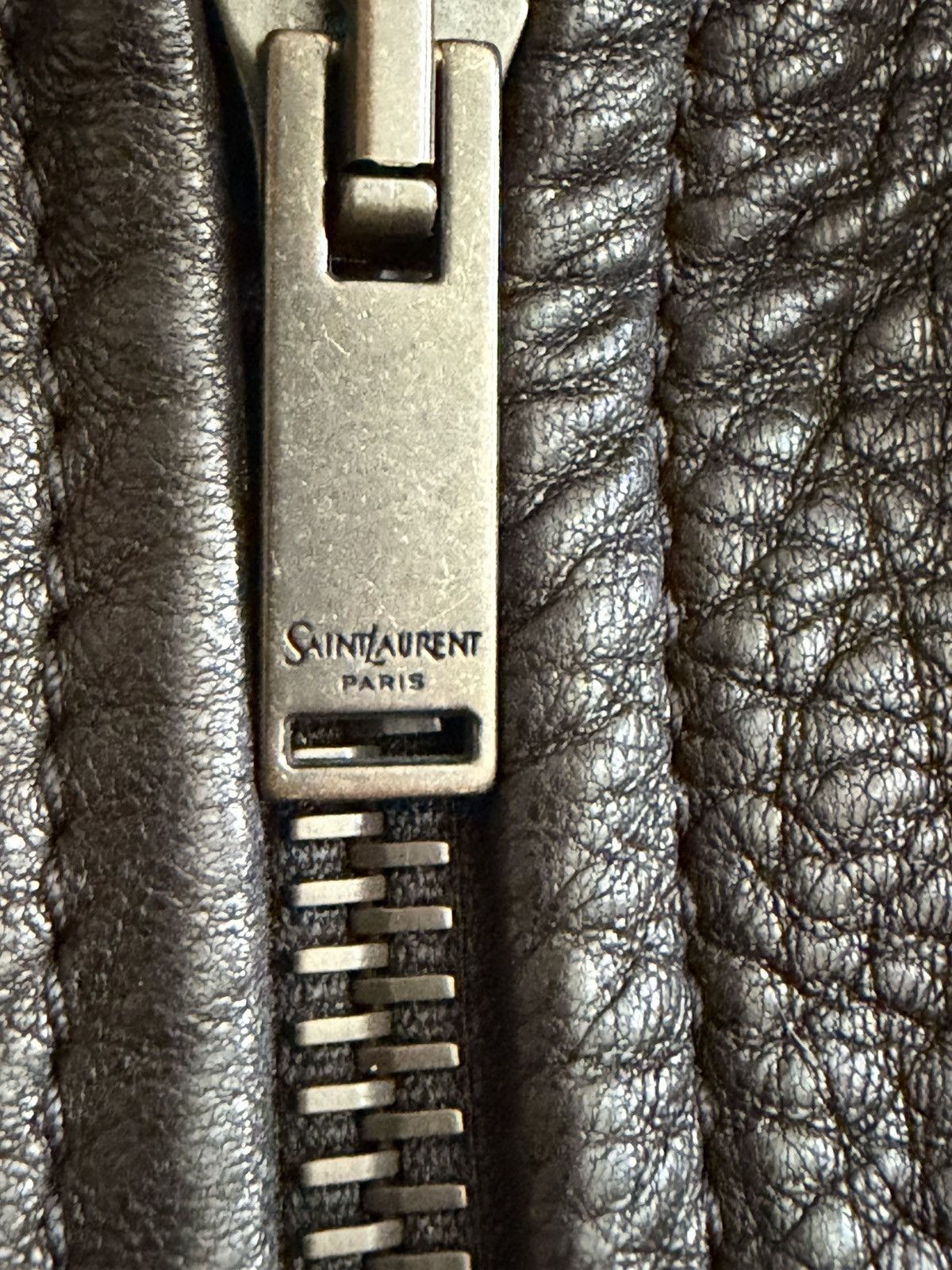 Saint Laurent Paris Saint Laurent Short Jacket in Bubbled Lambskin - Size 54 Size US L / EU 52-54 / 3 - 5 Thumbnail