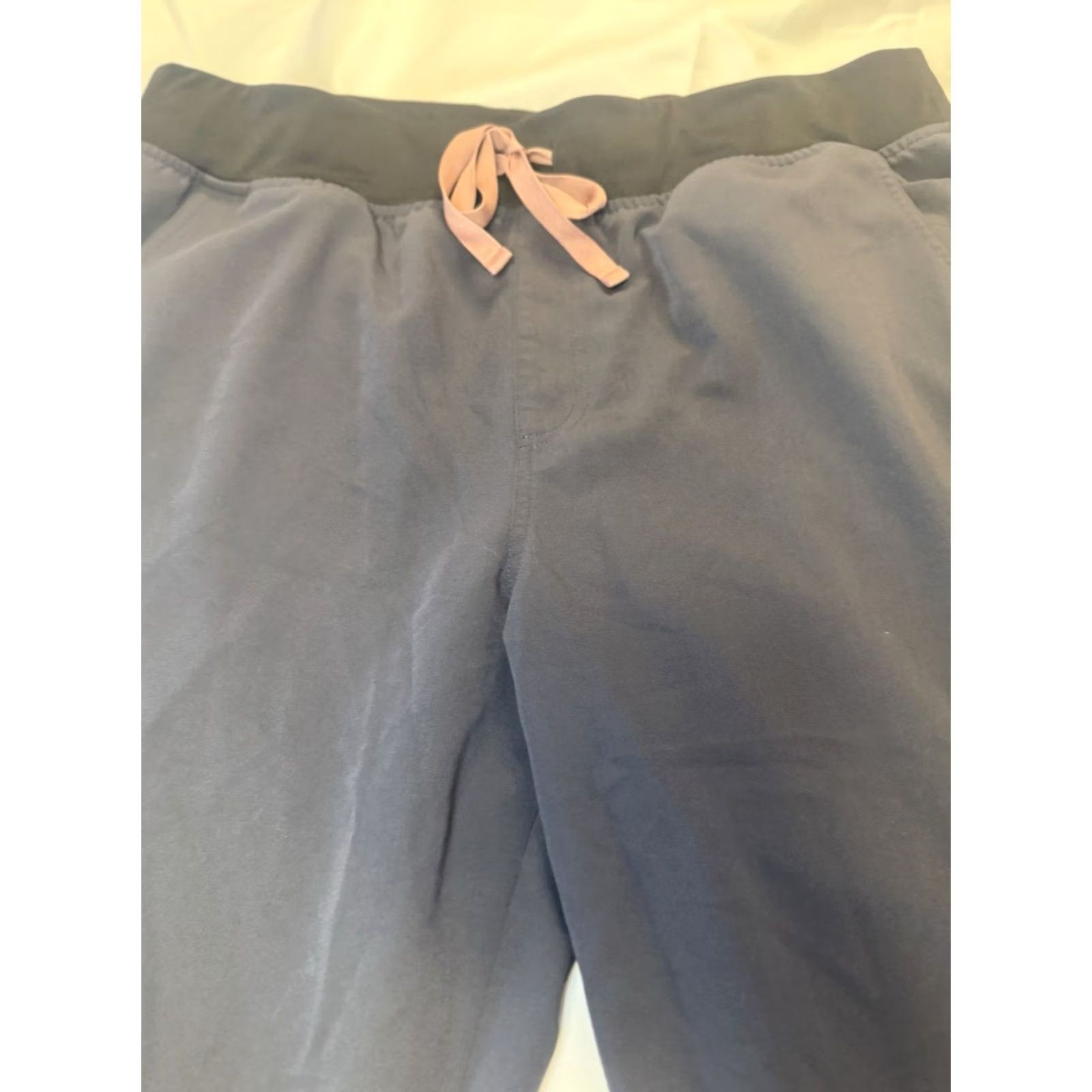 Vintage FIGS Technical Collection Scrub Pants Cargo Bottoms Women 2XL Gray Polyester Spandex Medical Size US 39 - 4 Thumbnail