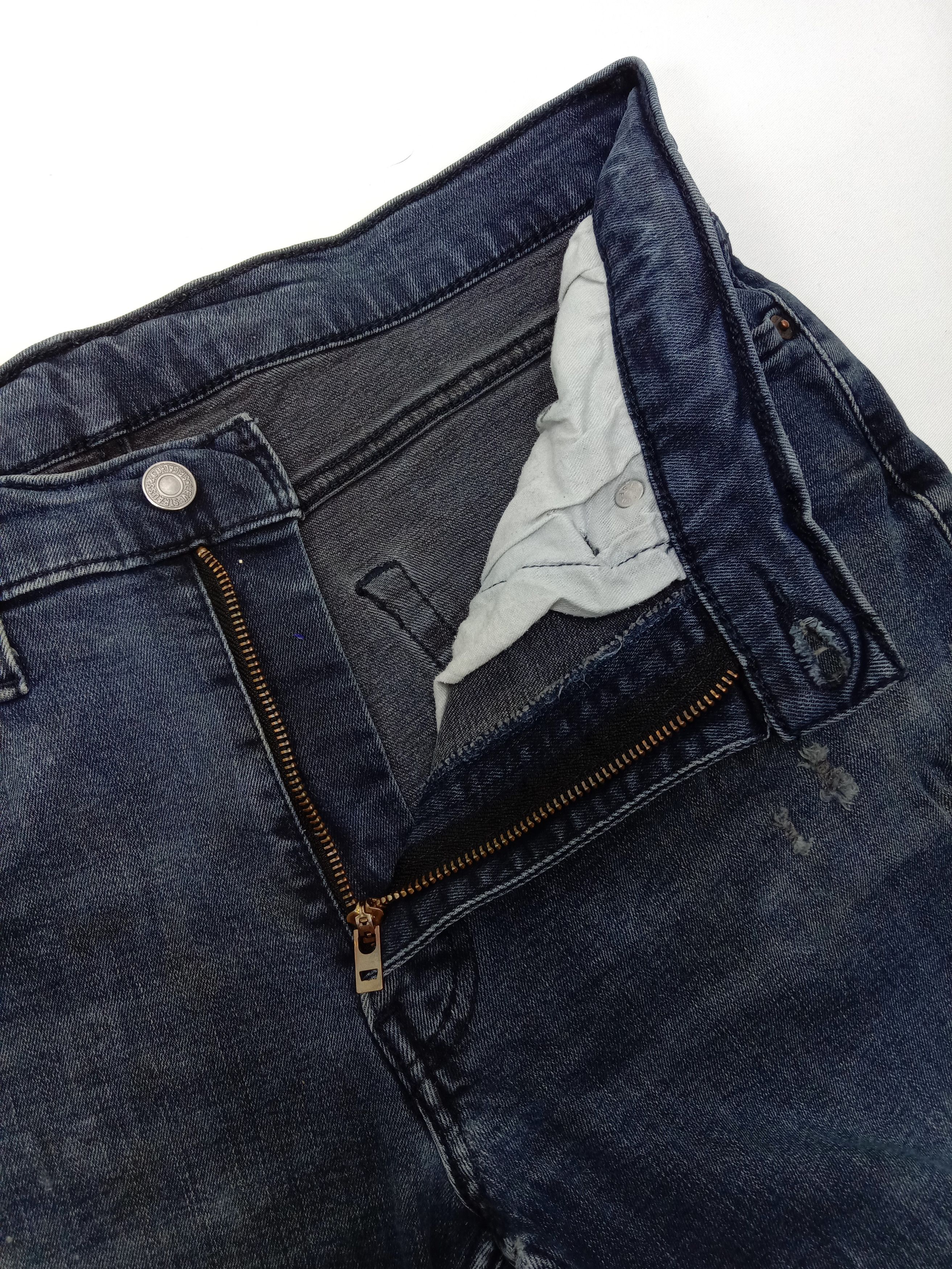 Levi's Vintage Levi's 514 Jeans Slim Straight Distressed Denim Size US 34 / EU 50 - 9 Thumbnail