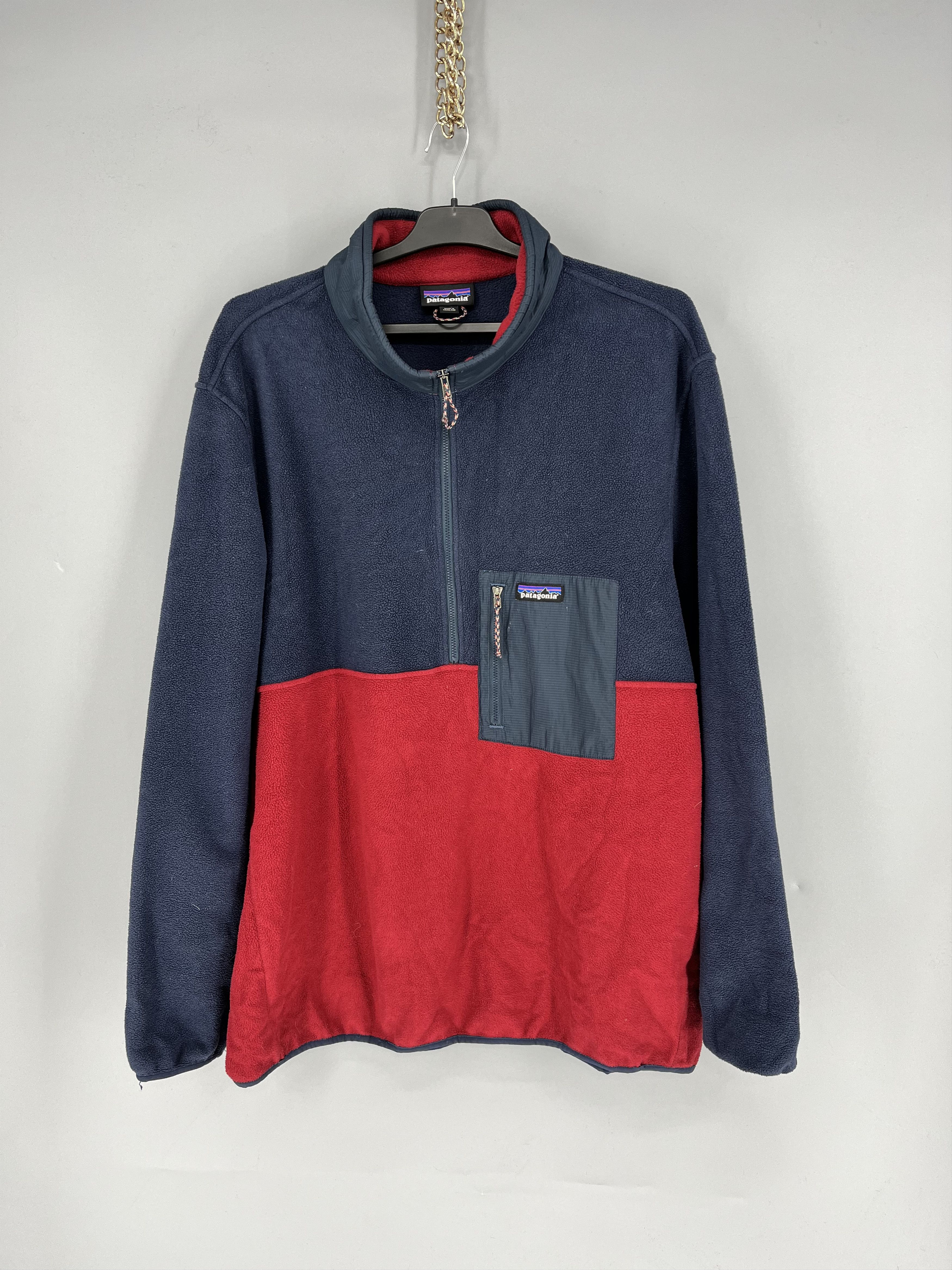 Patagonia Vintage Patagonia Synchilla Fleece Jacket Zip Pocket Size US XXL / EU 58 / 5 - 1 Thumbnail