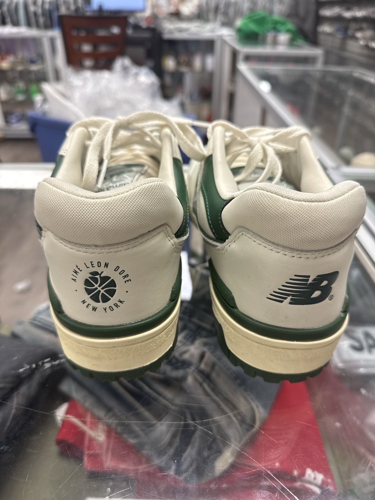 Aime Leon Dore × New Balance New balance 550 aime Leon dore green 9.5 Size US 9.5 / EU 42-43 - 5 Thumbnail