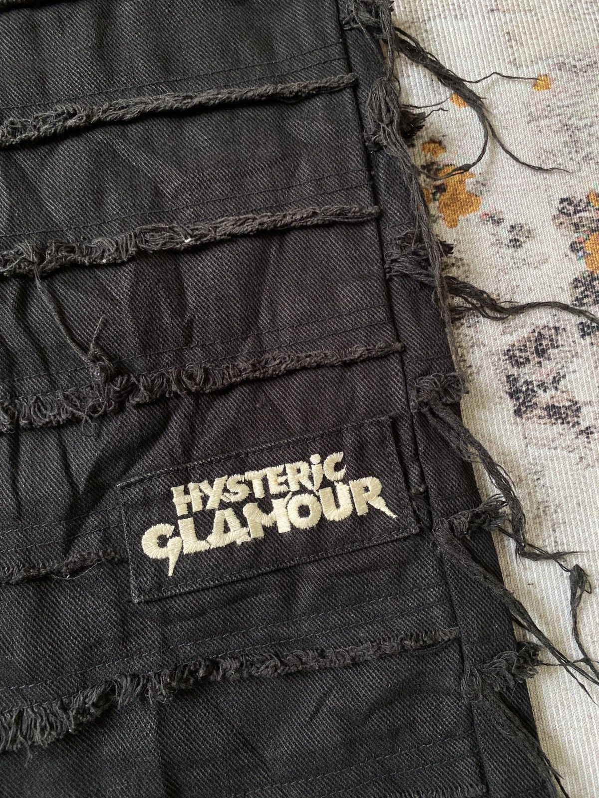 Hysteric Glamour 90’s Hysteric Glamour Black Crust Hagi Patches Denim Size US 32 / EU 48 - 15 Thumbnail