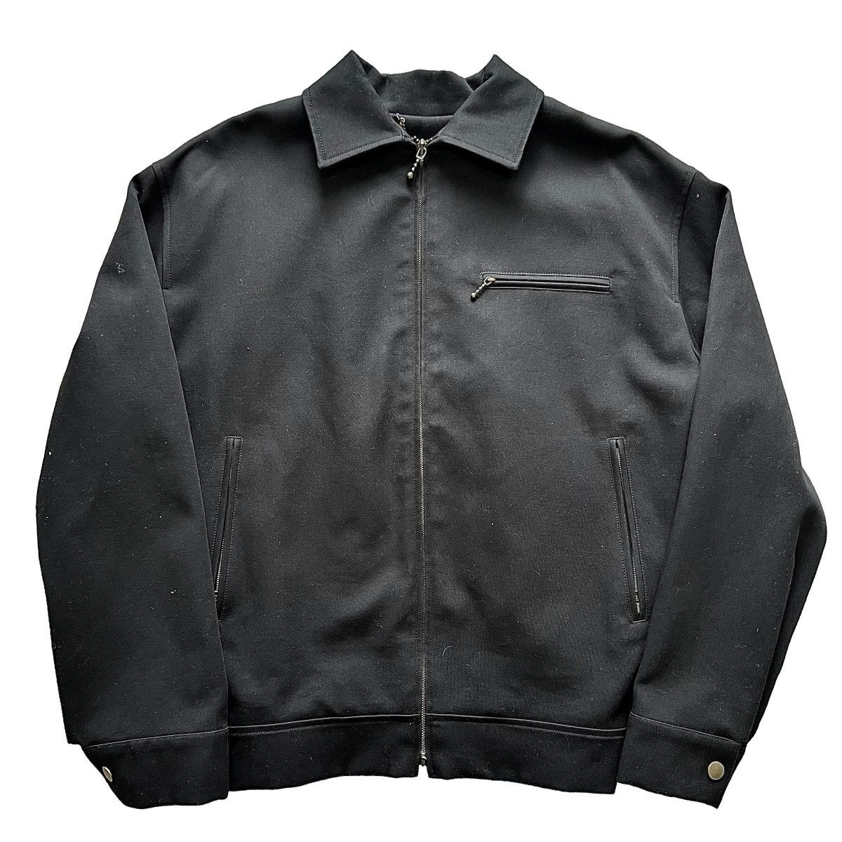 Balenciaga BALENCIAGA 2017AW ×DEMNA cropped zip up work jacket Size US M / EU 48-50 / 2 - 2 Thumbnail
