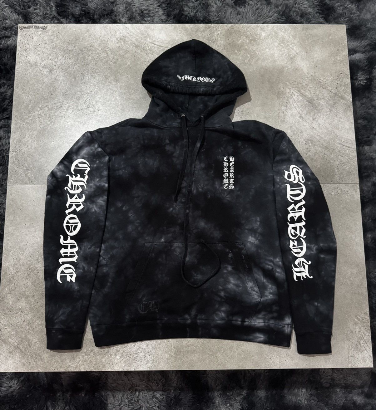 Chrome Hearts Chrome Hearts Tie Dye horseshoe hoodie Size US XS / EU 42 / 0 - 2 Thumbnail
