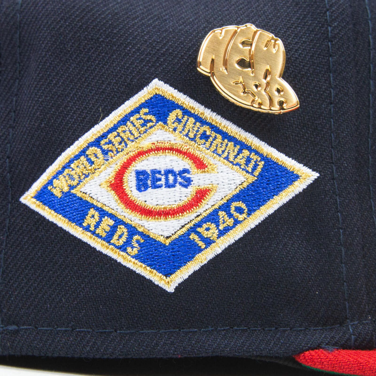 New Era New Era Cincinnati Reds 1940 World Series Pin 59FIFTY 7 1/4 Size ONE SIZE - 7 Thumbnail