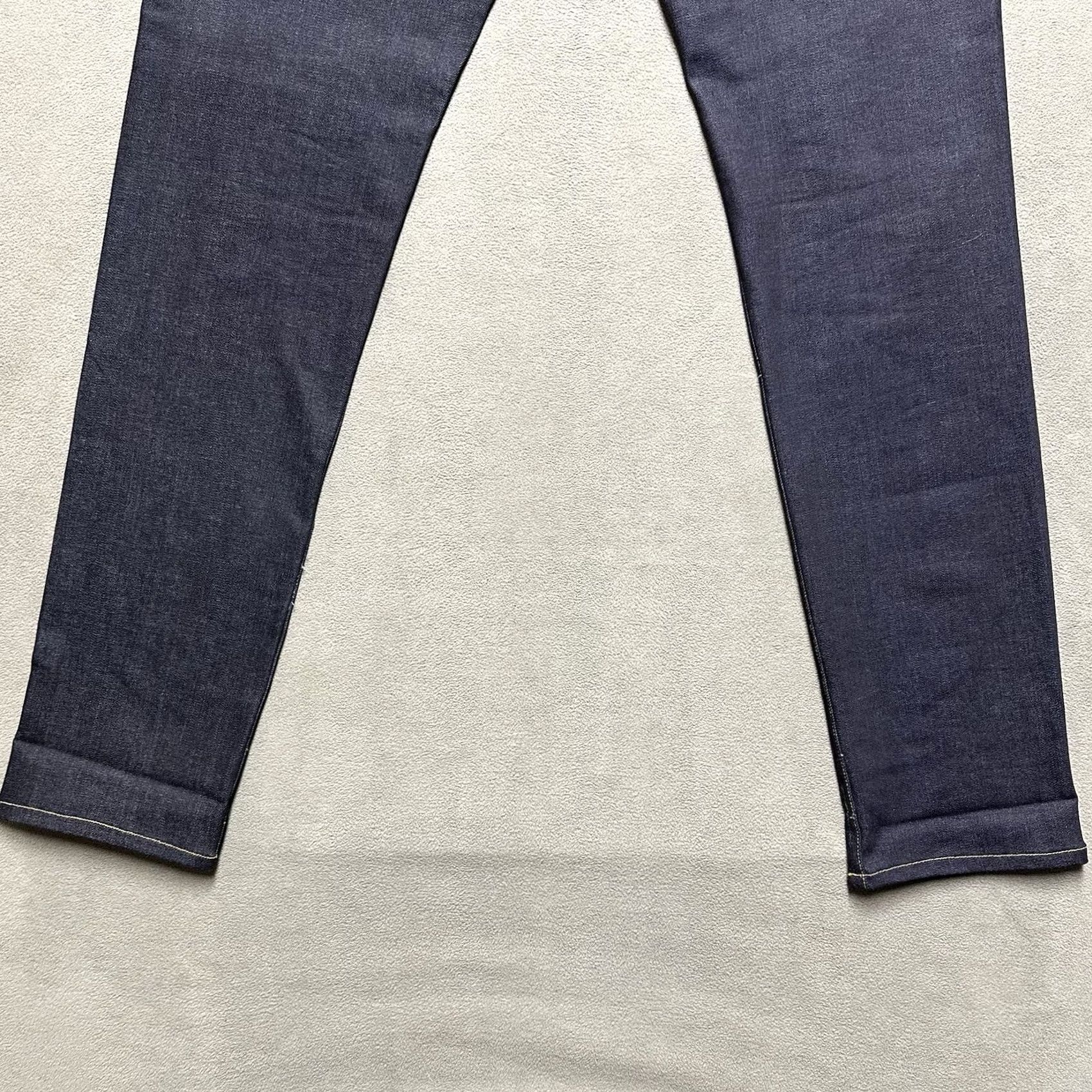 Mizzen+Main Mizzen+Main Jeans Mens 36 Blue Dark Wash Denim Stretch Skinny Fit Size US 36 / EU 52 - 6 Thumbnail