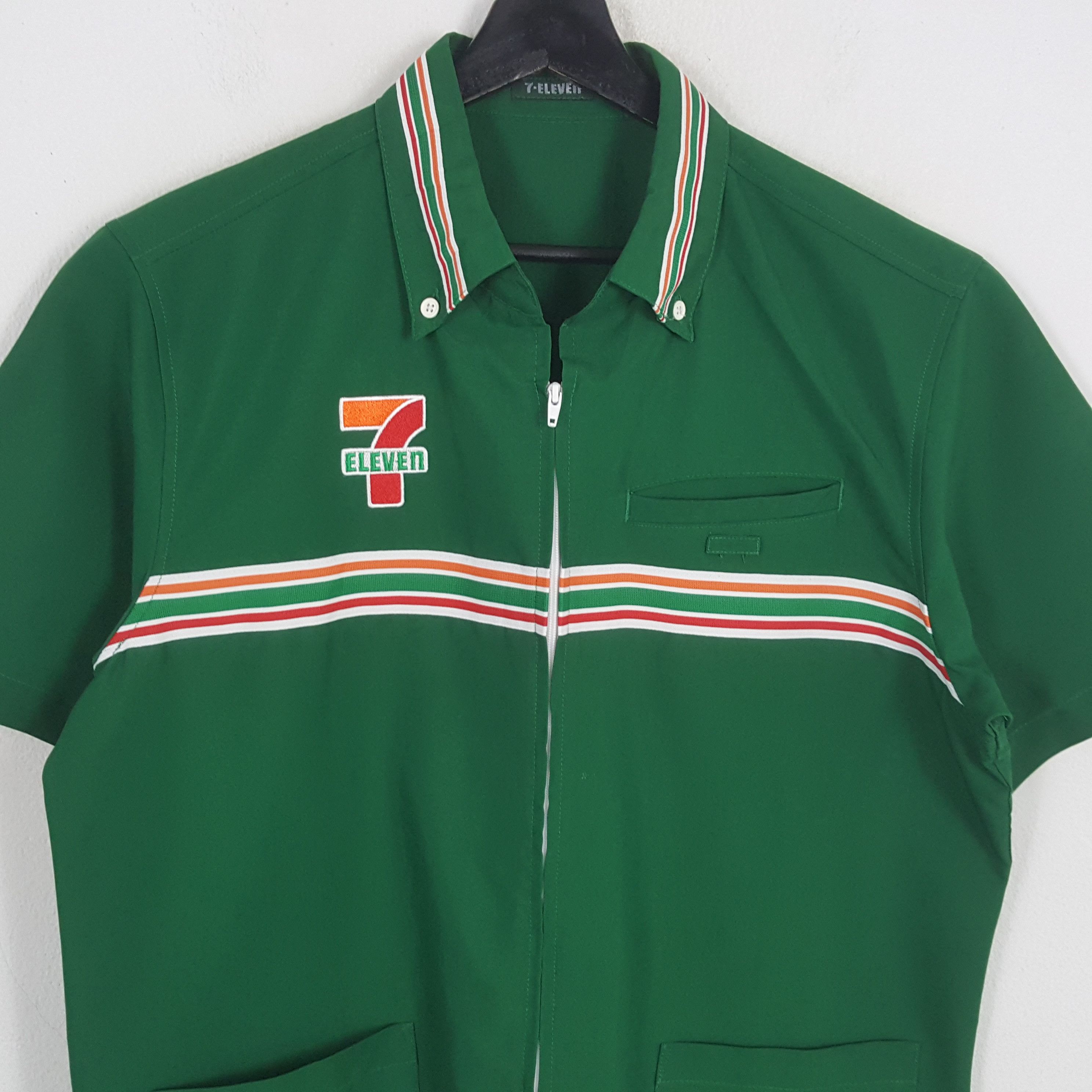 Japanese Brand × Vintage 7 ELEVEn Japanese Workwear Uniform Jacket Size US L / EU 52-54 / 3 - 4 Thumbnail
