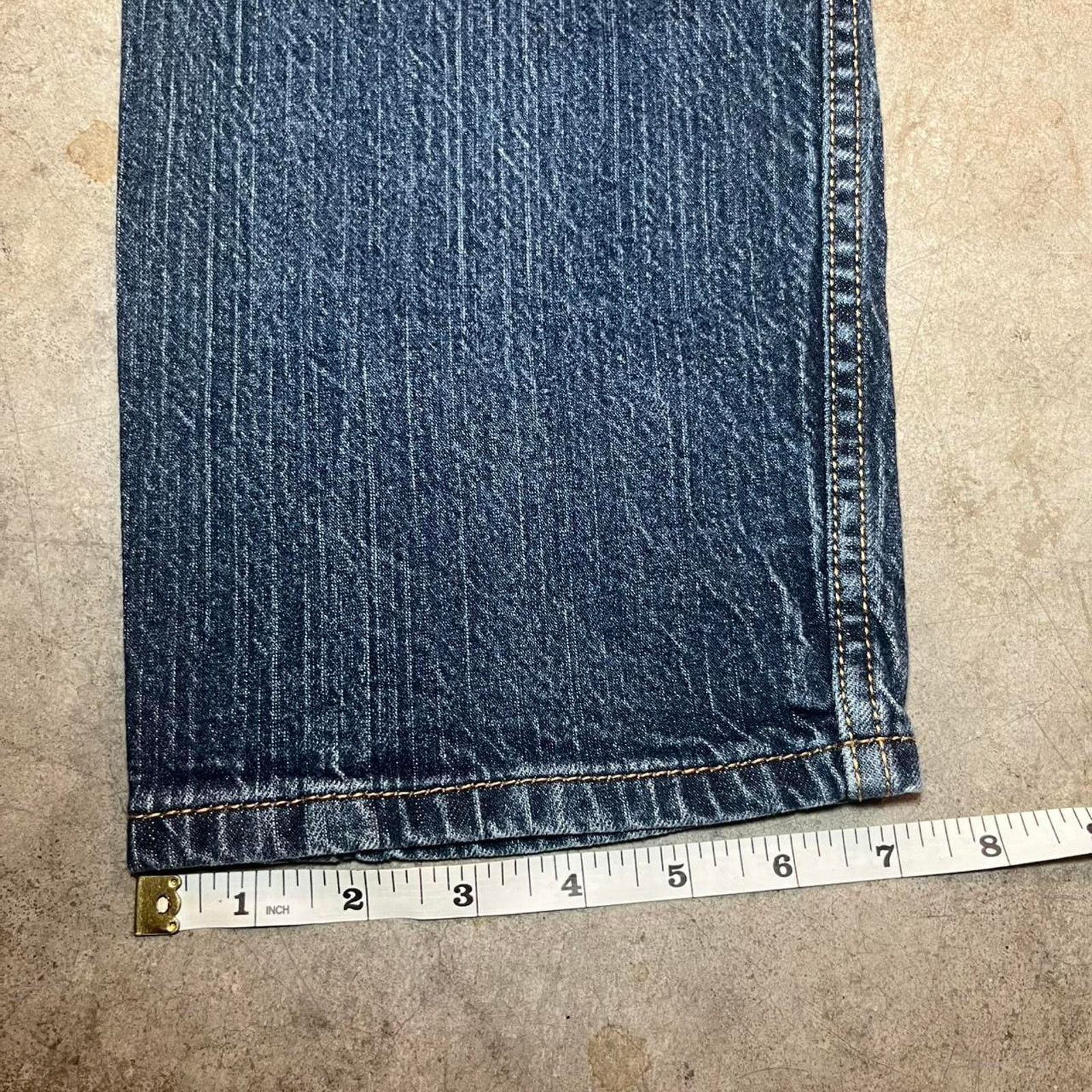 Levi's Levi’s 505 Blue Denim Regular Straight Fit Jeans Men’s Sz 32 Size US 32 / EU 48 - 5 Thumbnail