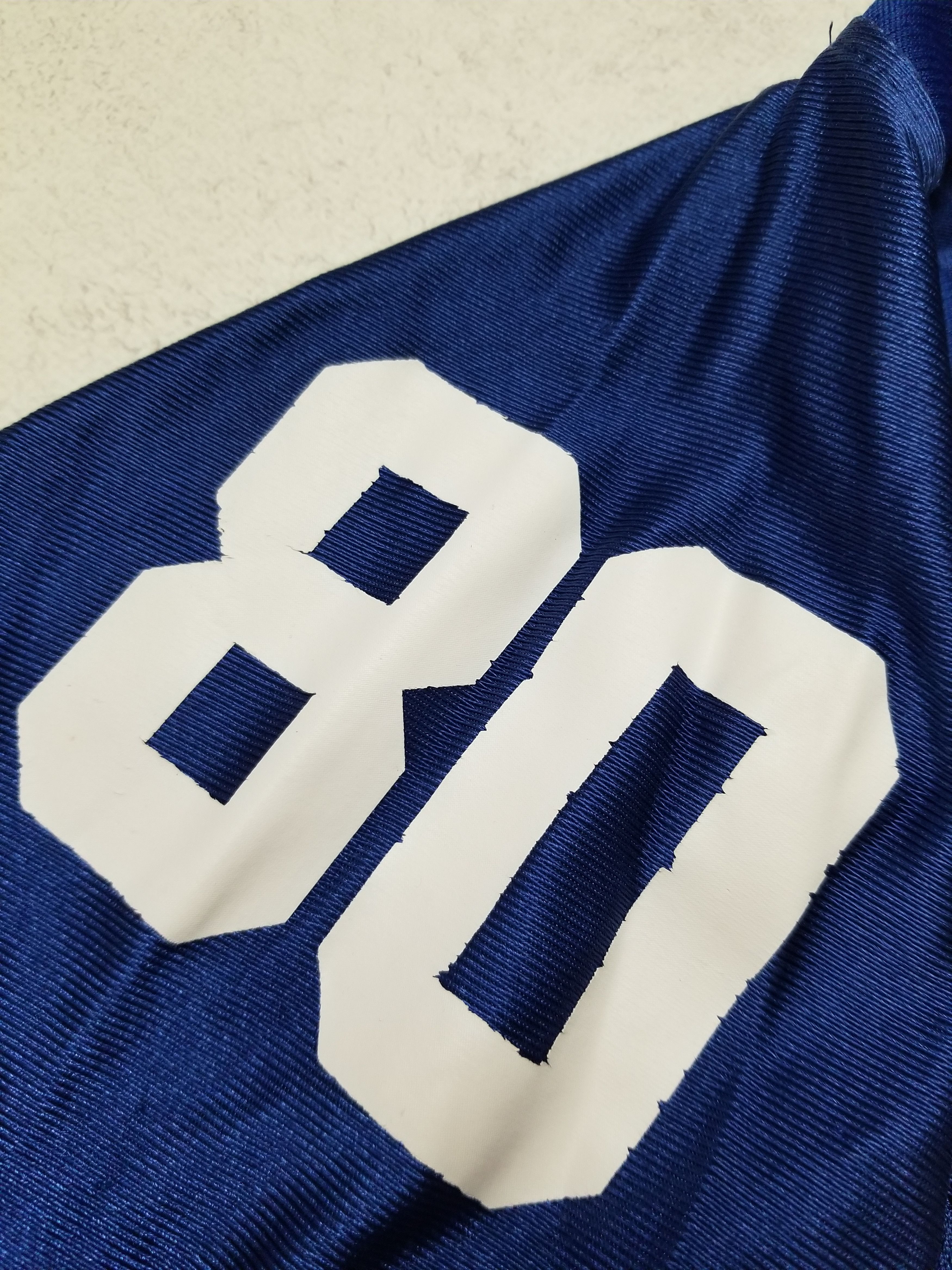 Reebok VTG New York Giants Jeremy Shockey #80 NFL Equipment Jersey Size US XL / EU 56 / 4 - 8 Thumbnail
