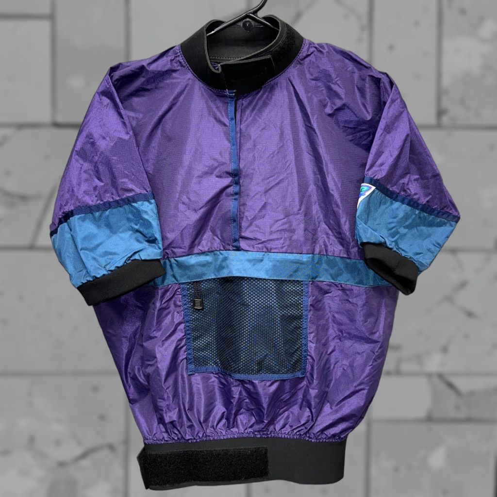 Vintage Stohlquist Womens Purple Nylon 1/2 Zip Pullover Jacket Size S Size S / US 4 / IT 40 - 1 Thumbnail